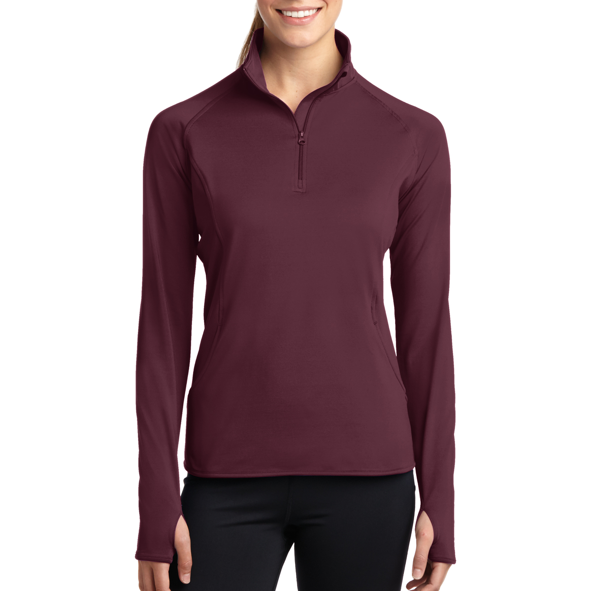 Sport-Tek® Ladies' Sport-Wick® Stretch Full-Zip Jacket 21