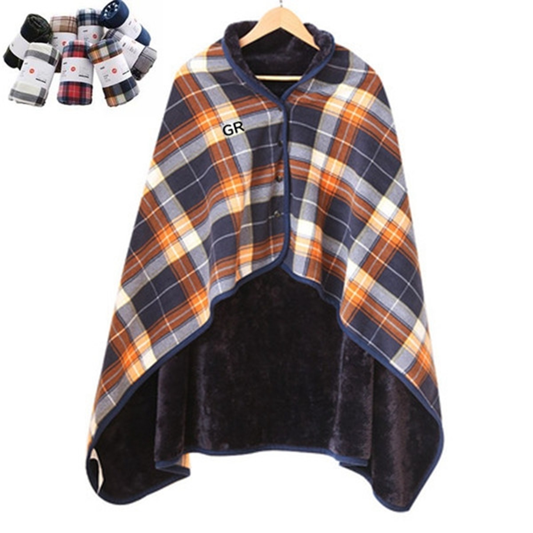 Women Office Blanket Flannel Shawl 2