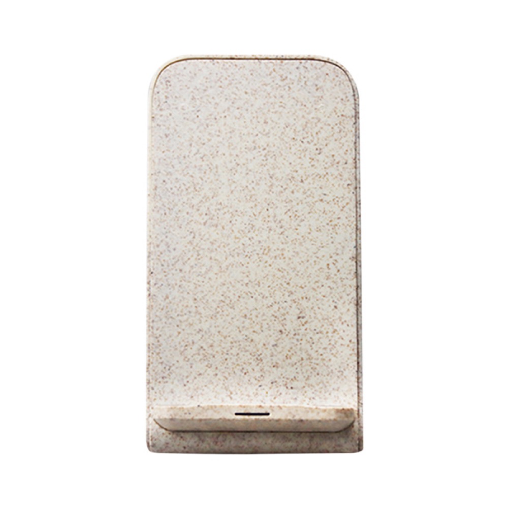 Wheat Straw Fast Wireless Charging Phone Stand 8