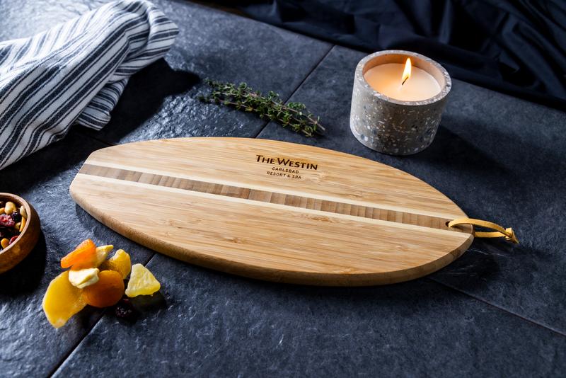 Lil' Surfer Bamboo Cutting Board 6