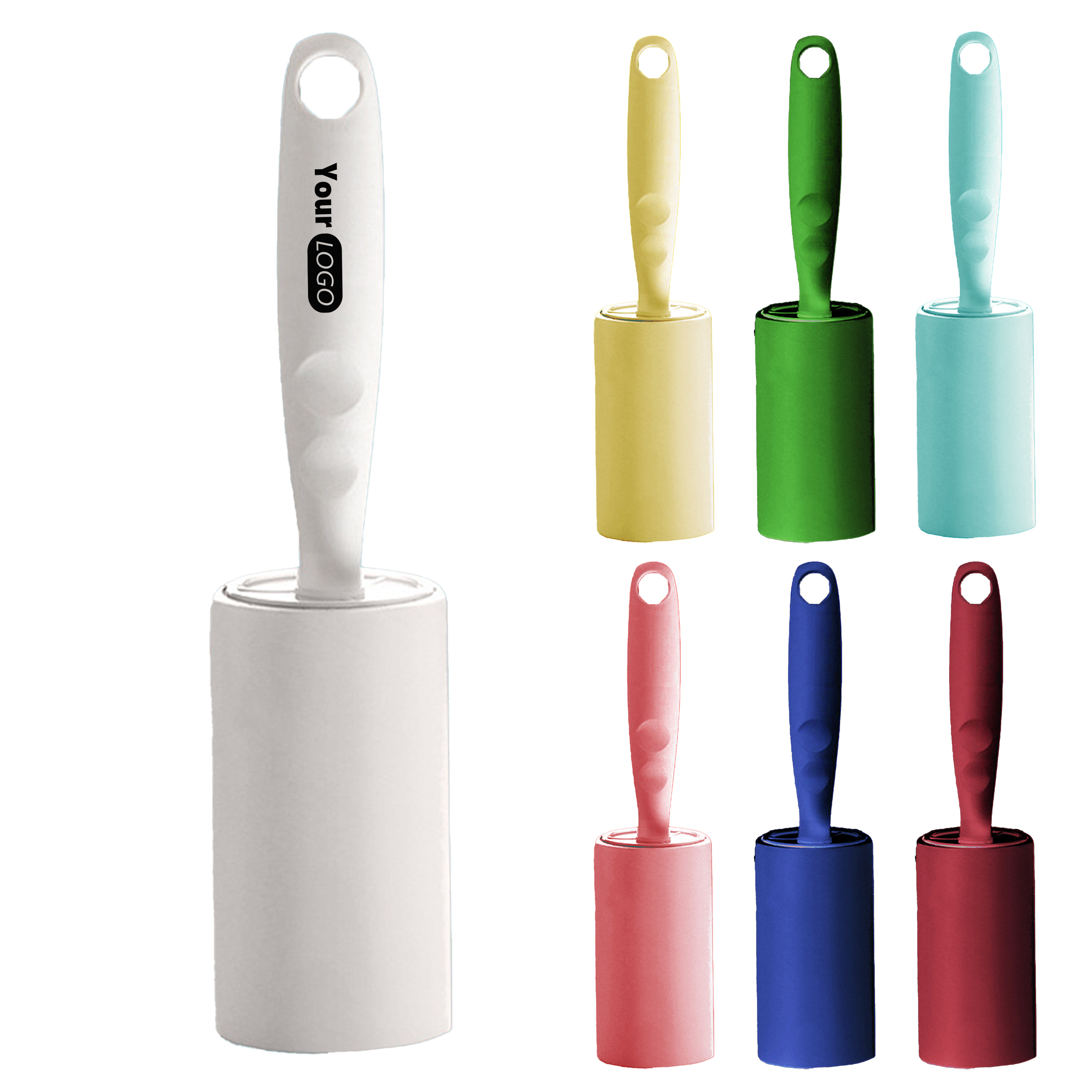 Plastic Efficient Mini Portable Lint Roller For Spotless Fabrics Anywhere 4