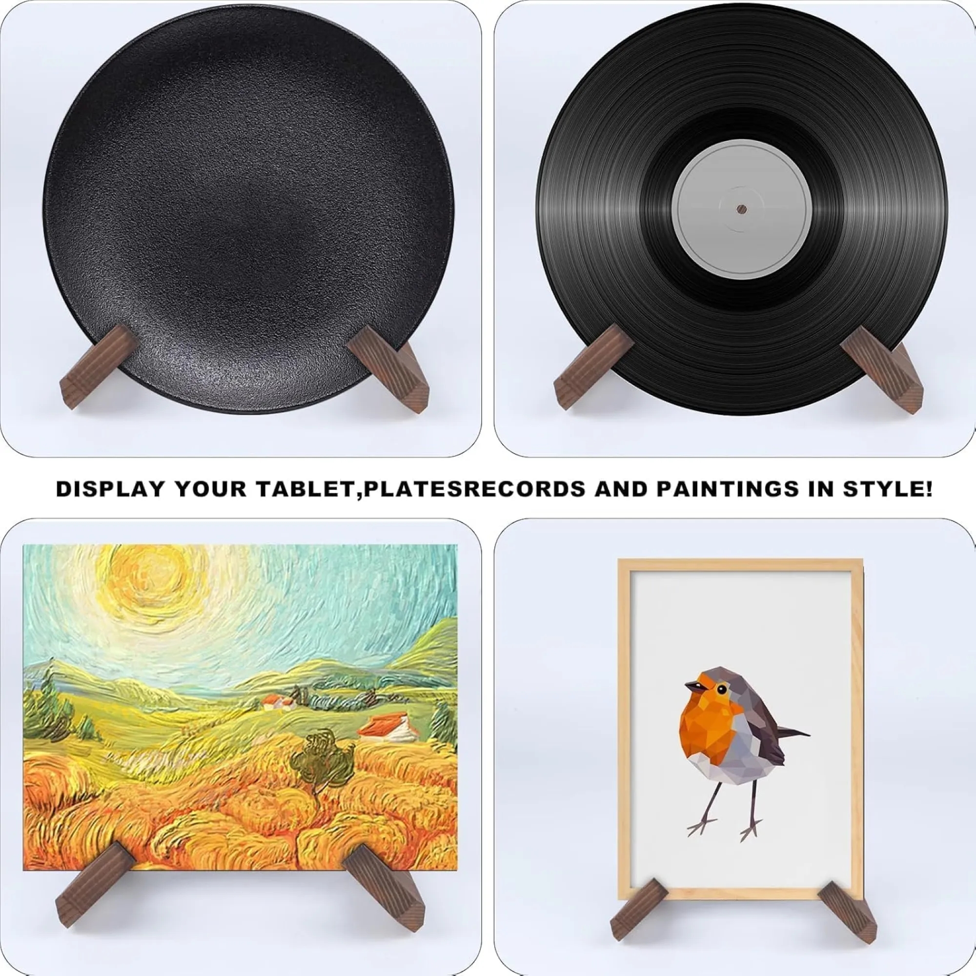 Wooden Multi Functional Display Stand 4
