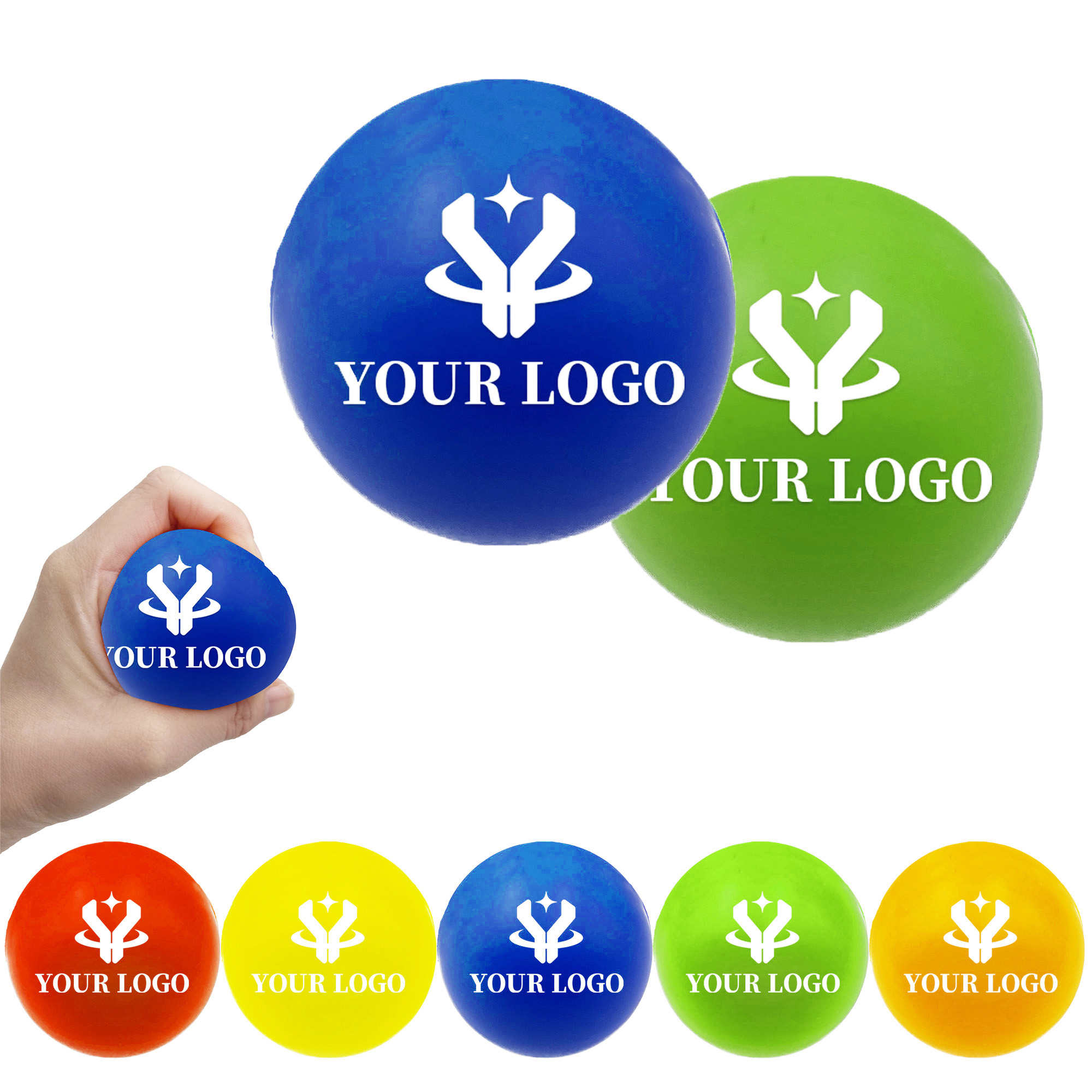 2.5" PU Stress Reliever Ball 1