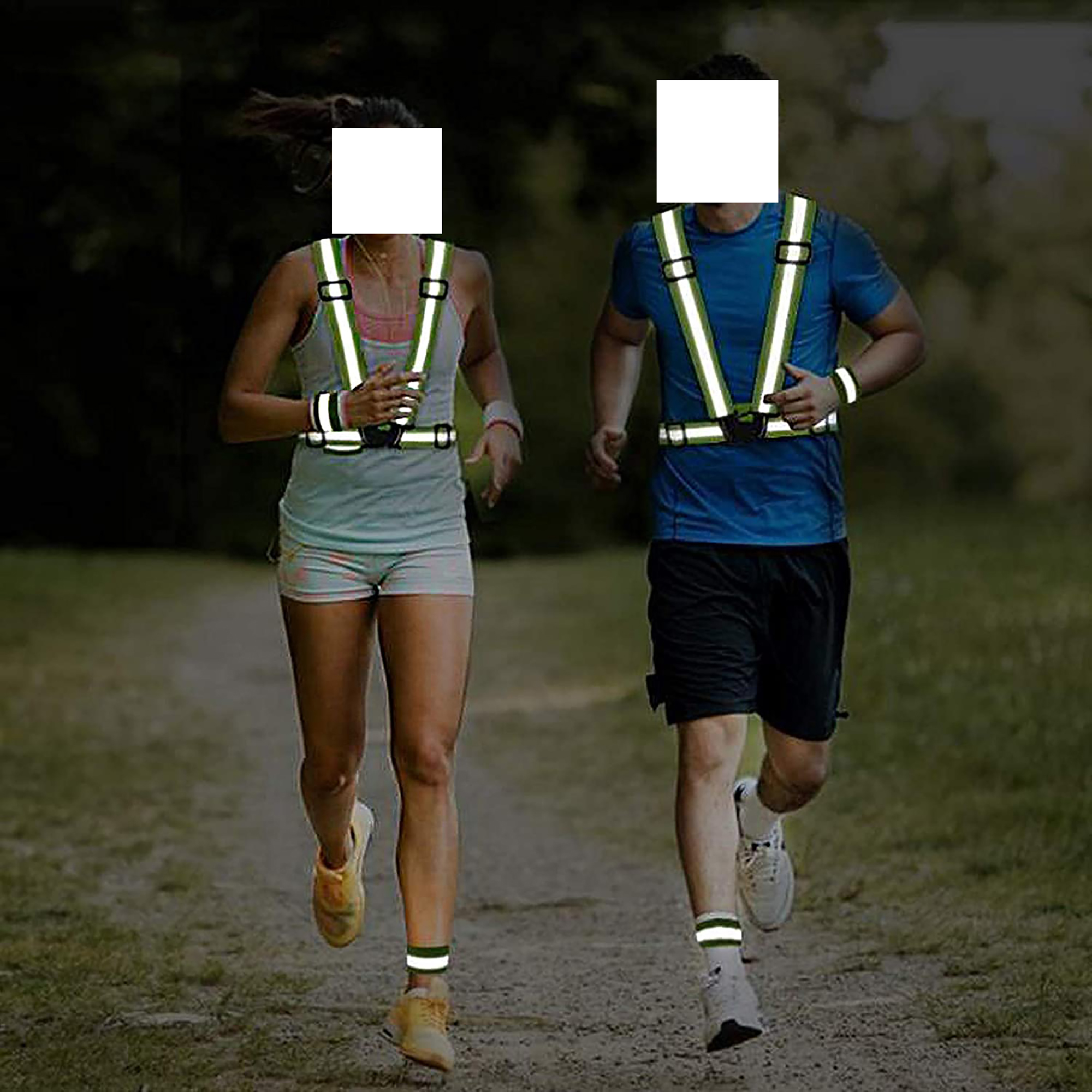 Adjustable High-Visibility Reflective Safety Vest 2