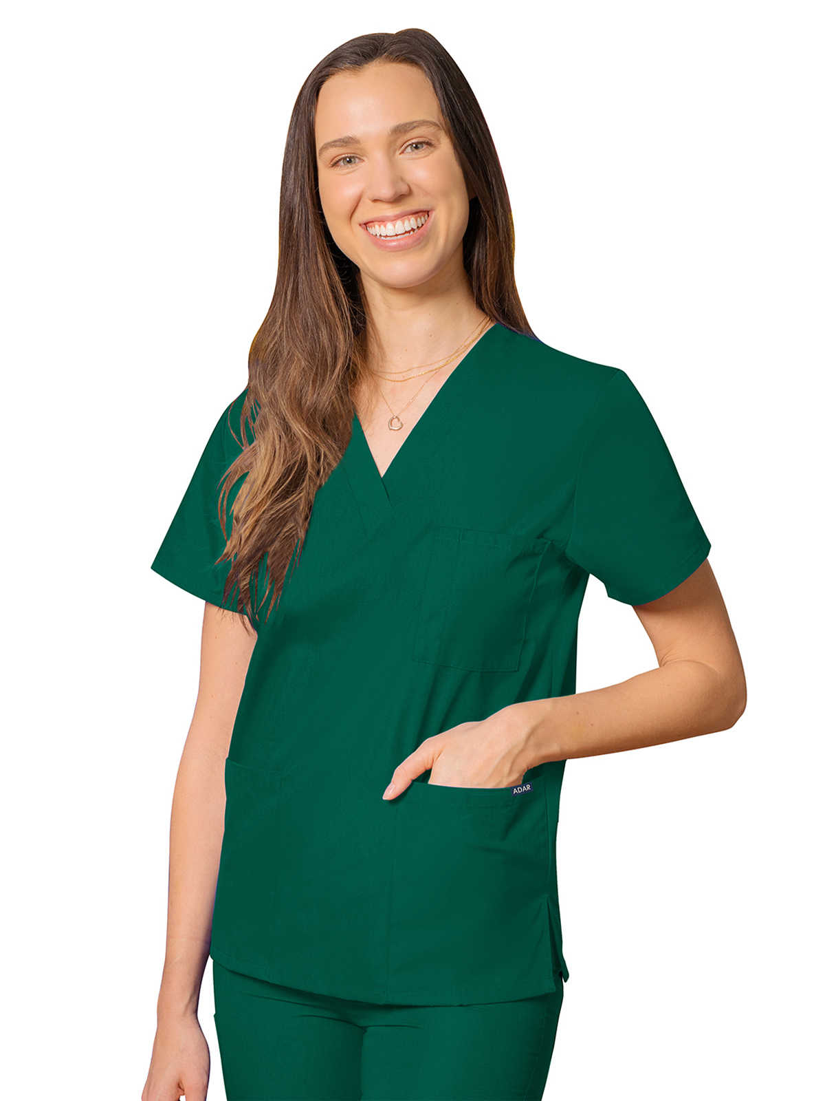 Adar - Universal - Unisex 3-Pocket V-Neck Top 39