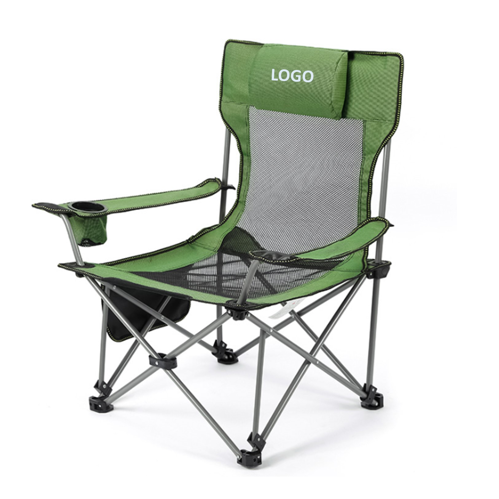 Outdoors Folding Chair for Camping/Fishing/Beach with Pouch 4