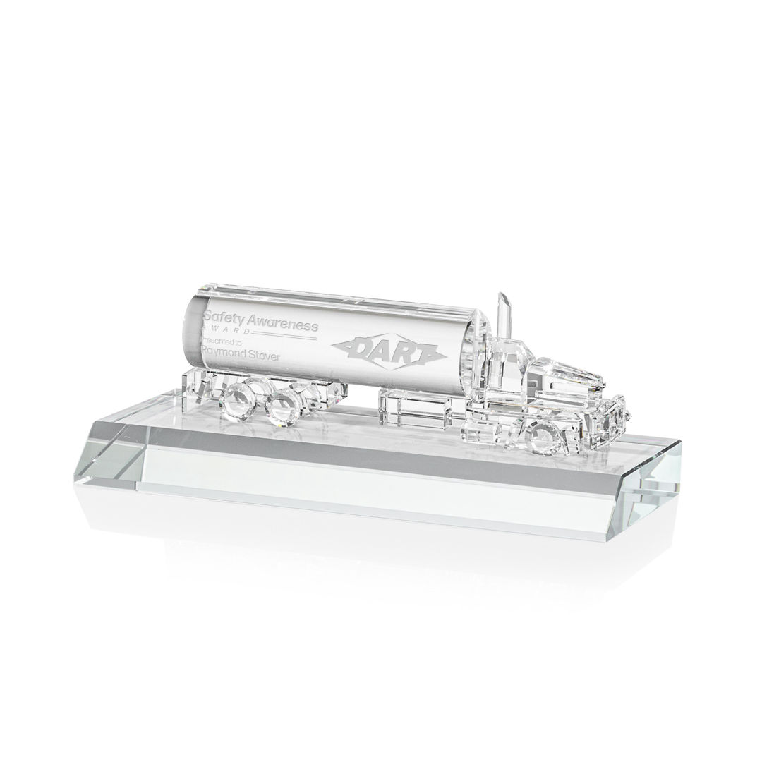 Crystal Oil Tanker on Base - Clear 7