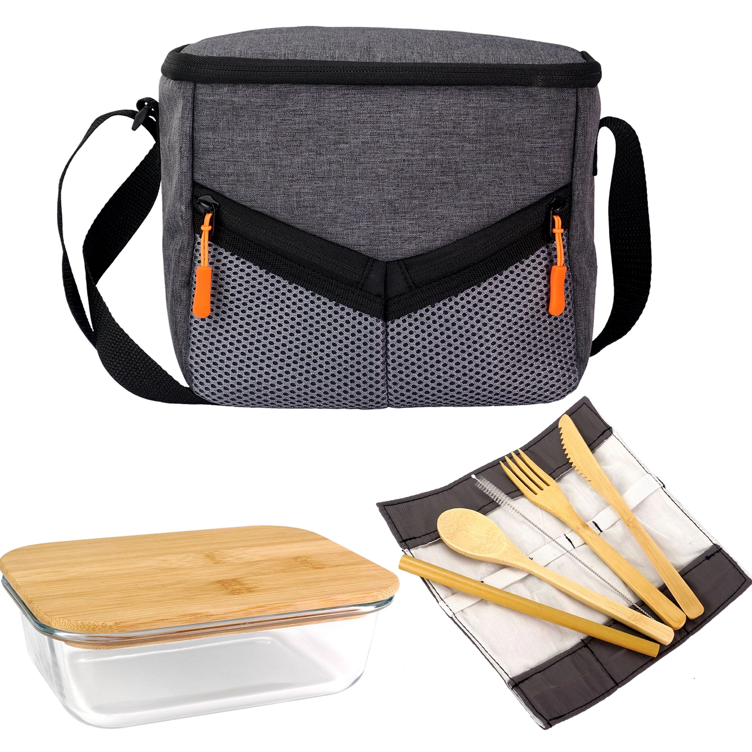 Victory Lunch Cooler Bamboo Set 21