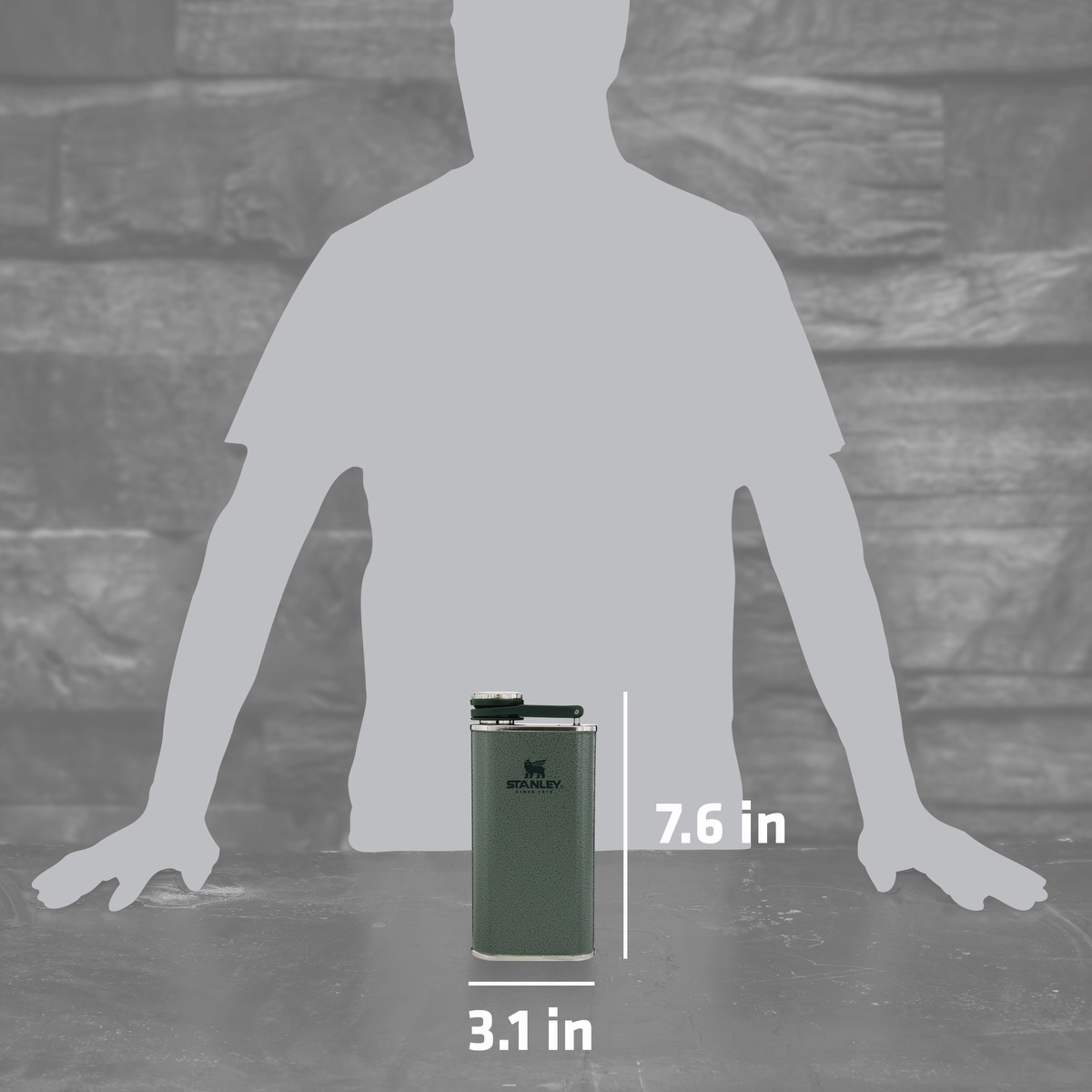 Stanley® 8oz Classic Easy Fill Wide Mouth Flask 20