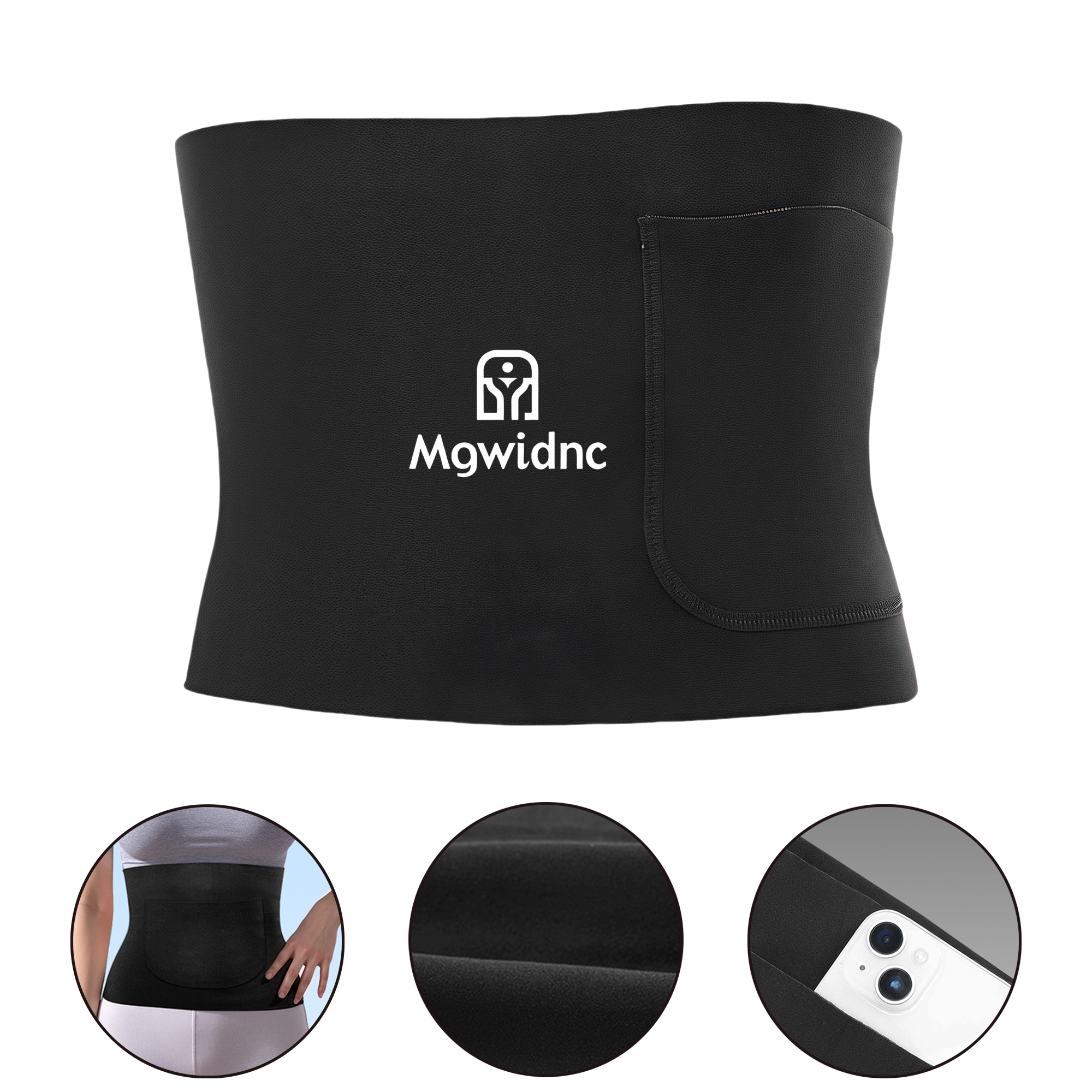 Lightweight Breathable Workout Belt for Lumbar Support - Squat