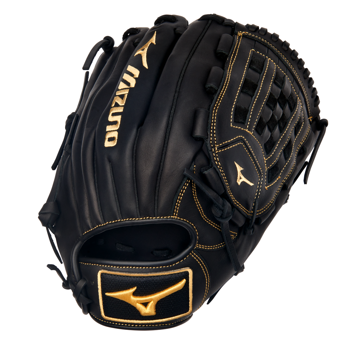 MVP Prime Pitcher/Outfield Baseball Glove 12", Arch Tartan Web, BioSoft Leather, Center Pocket Desi 3