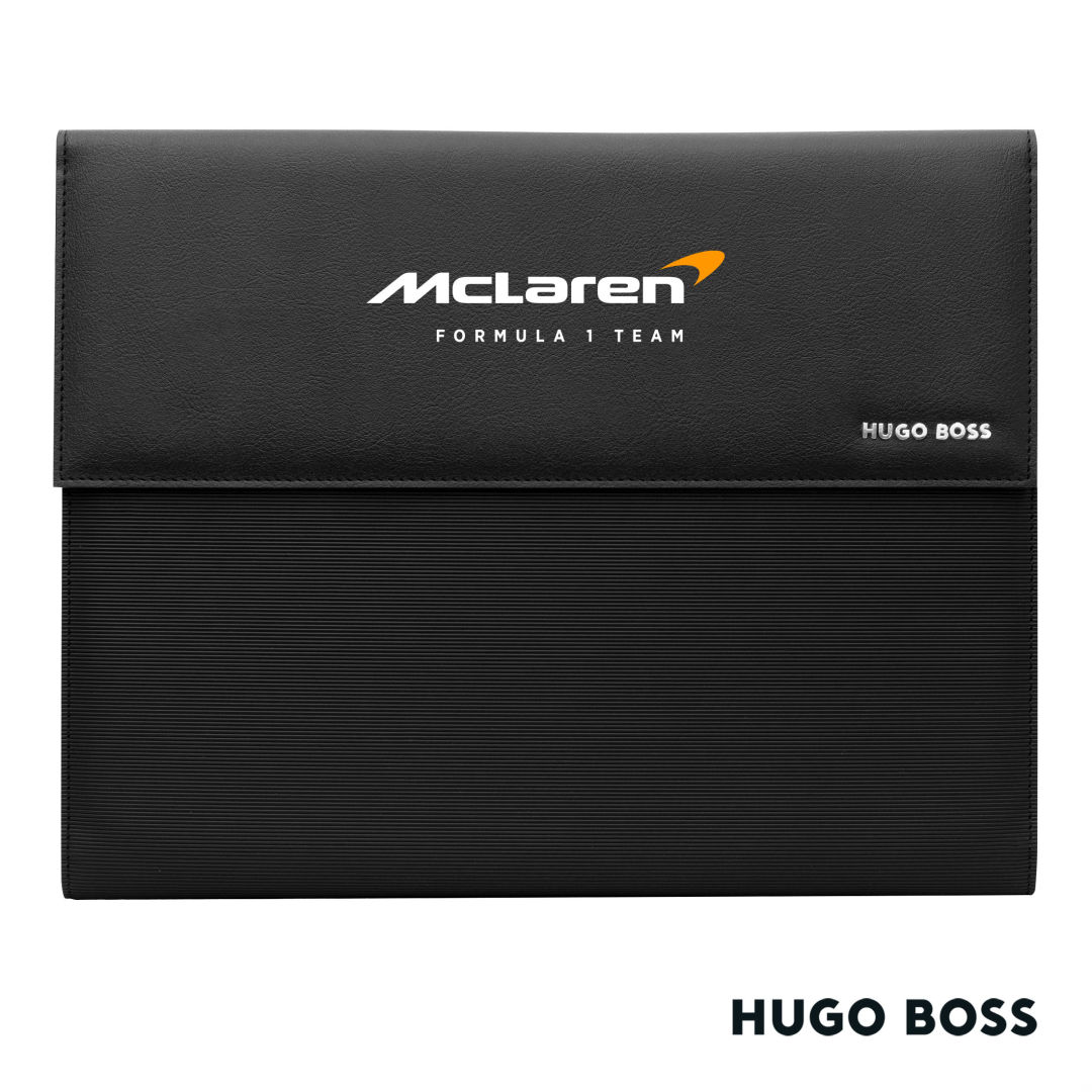 Hugo Boss® Pinstripe A4 Folder