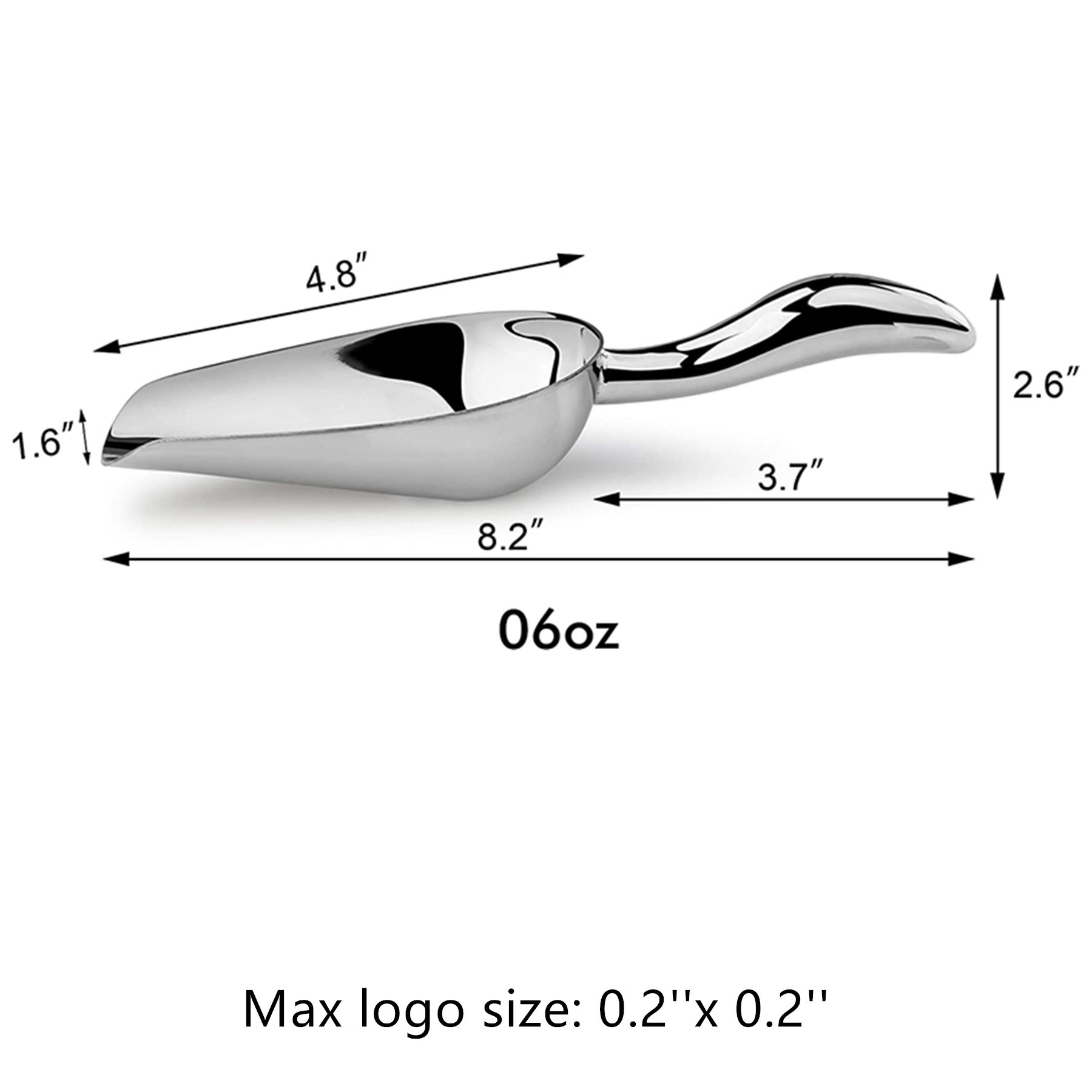 Stainless Steel Ice Scoops 2