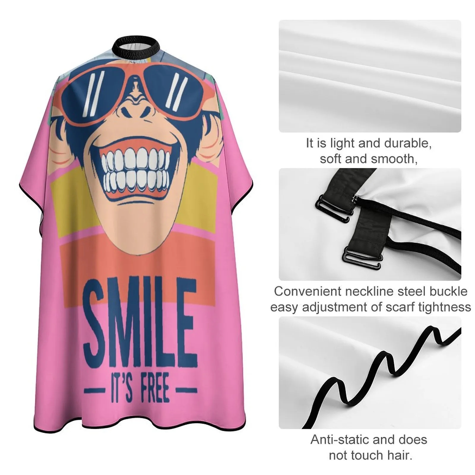 Adjustable Hair Cutting Cape 3