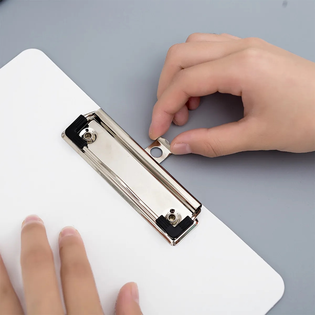 A4 File Writing Board Clipboard with Metal Clip 1