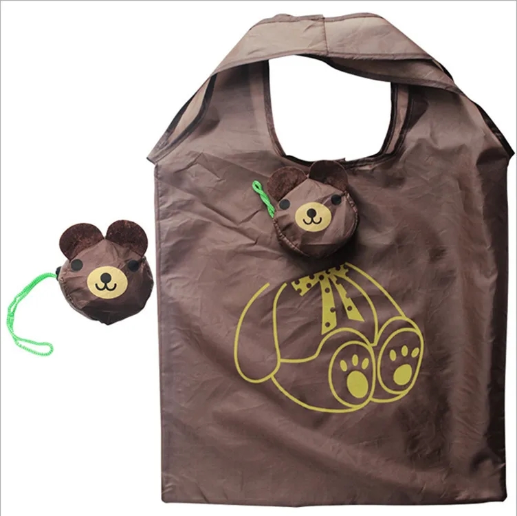 Cute Bear Foldable Shopping Bag 4