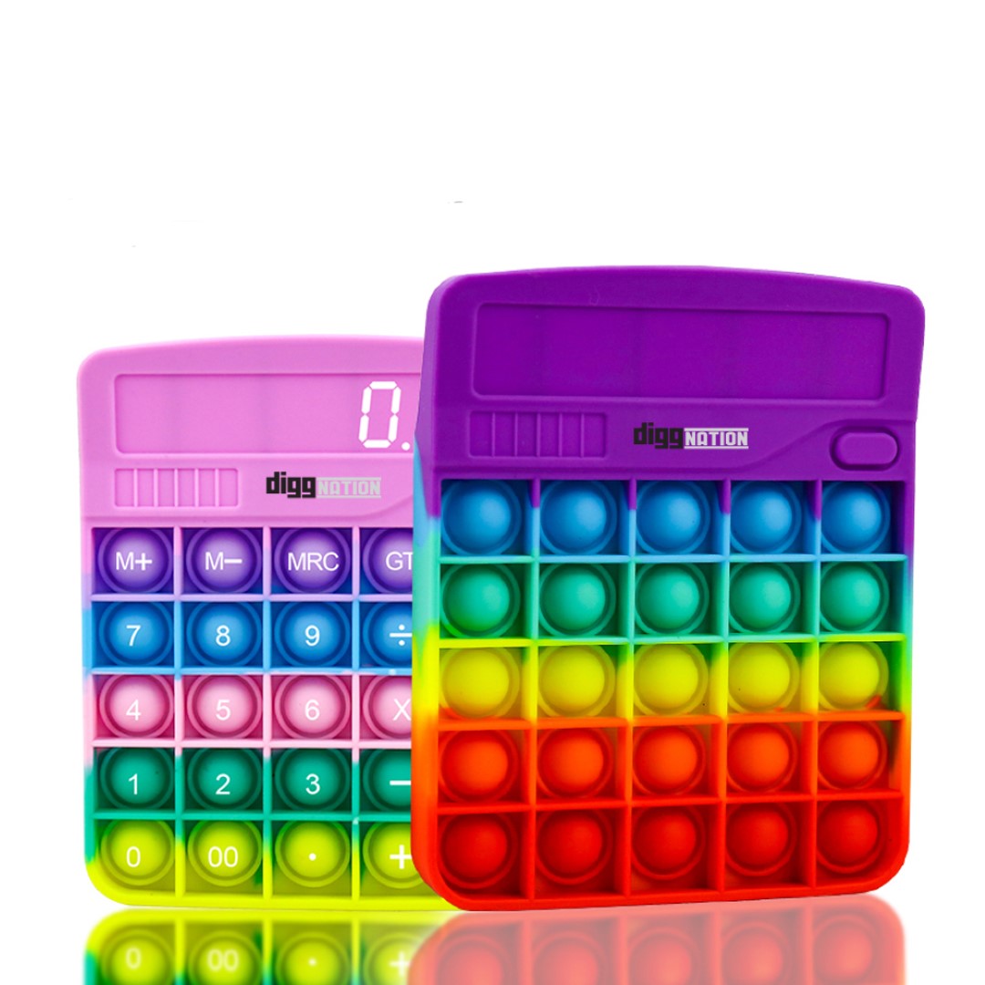 Pop It Fidget Toy - Calculator Shape 5
