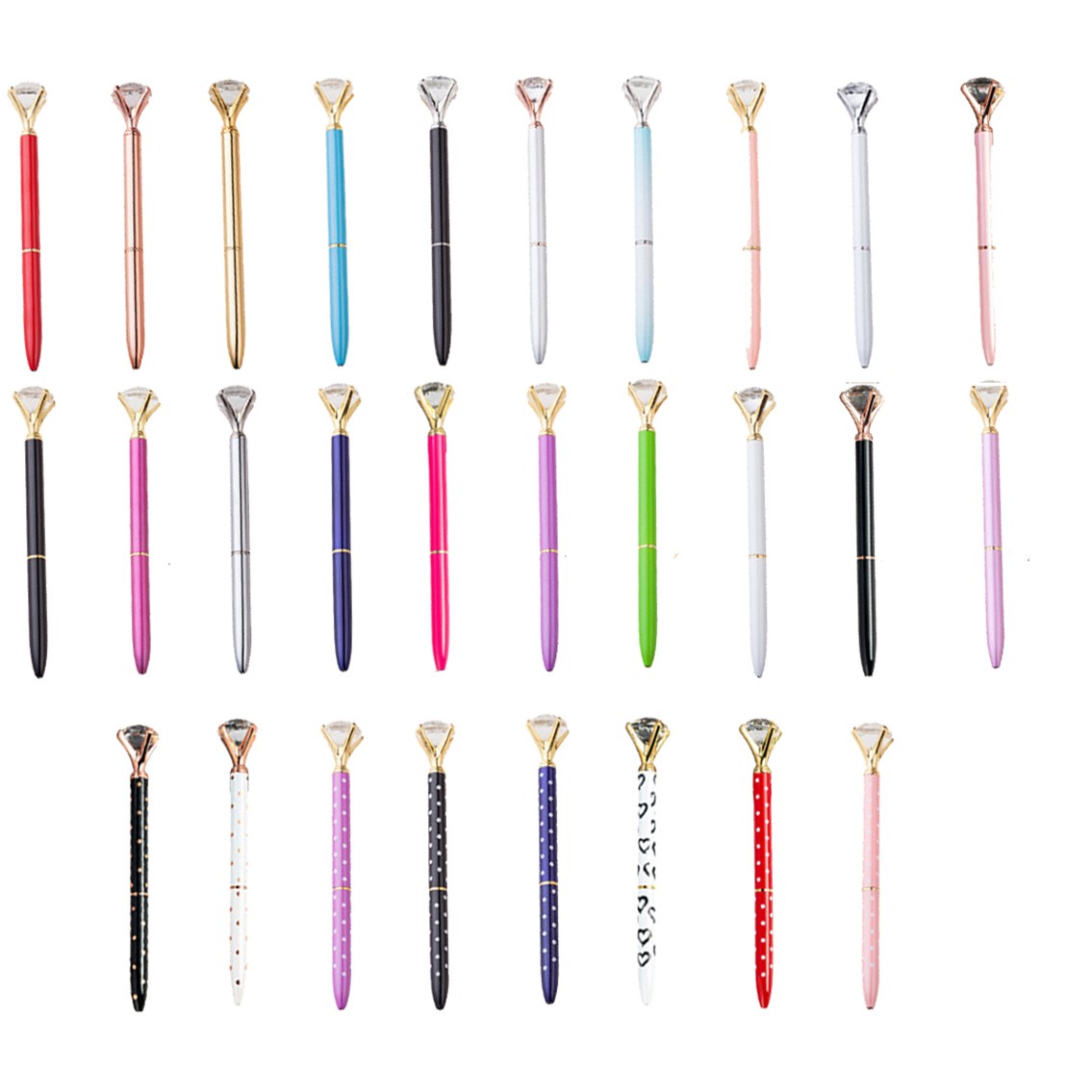 Big Crystal Diamond Ballpoint Pen 7