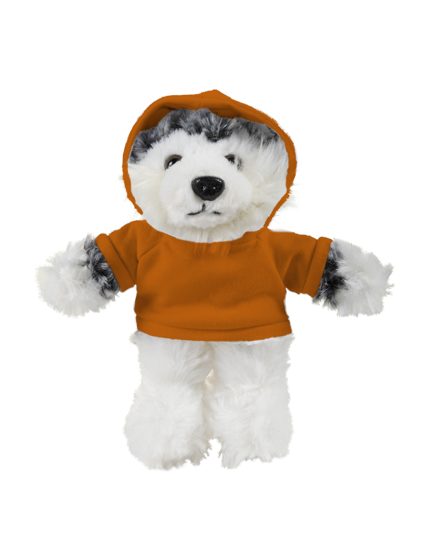 soft plush Husky with hoodie 6
