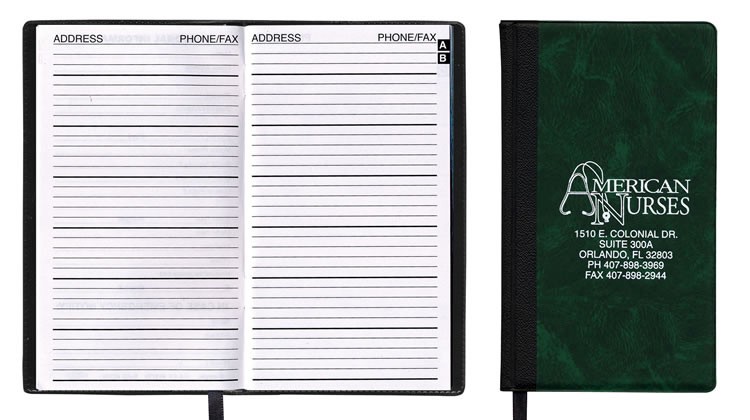 Address Book Florence Designer Hard Cover Planner 2