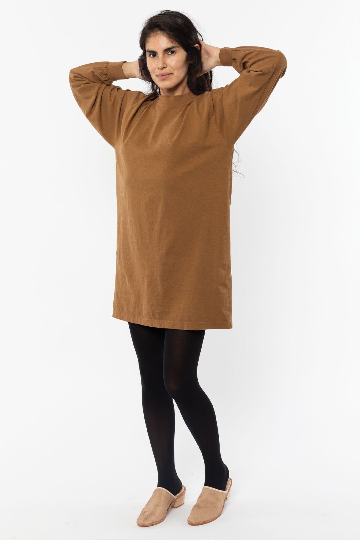 18/1 L/S MOCK NECK DRESS 7