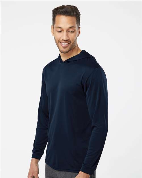 Unisex Bahama Performance Hooded Long Sleeve T-Shirt - 220 143