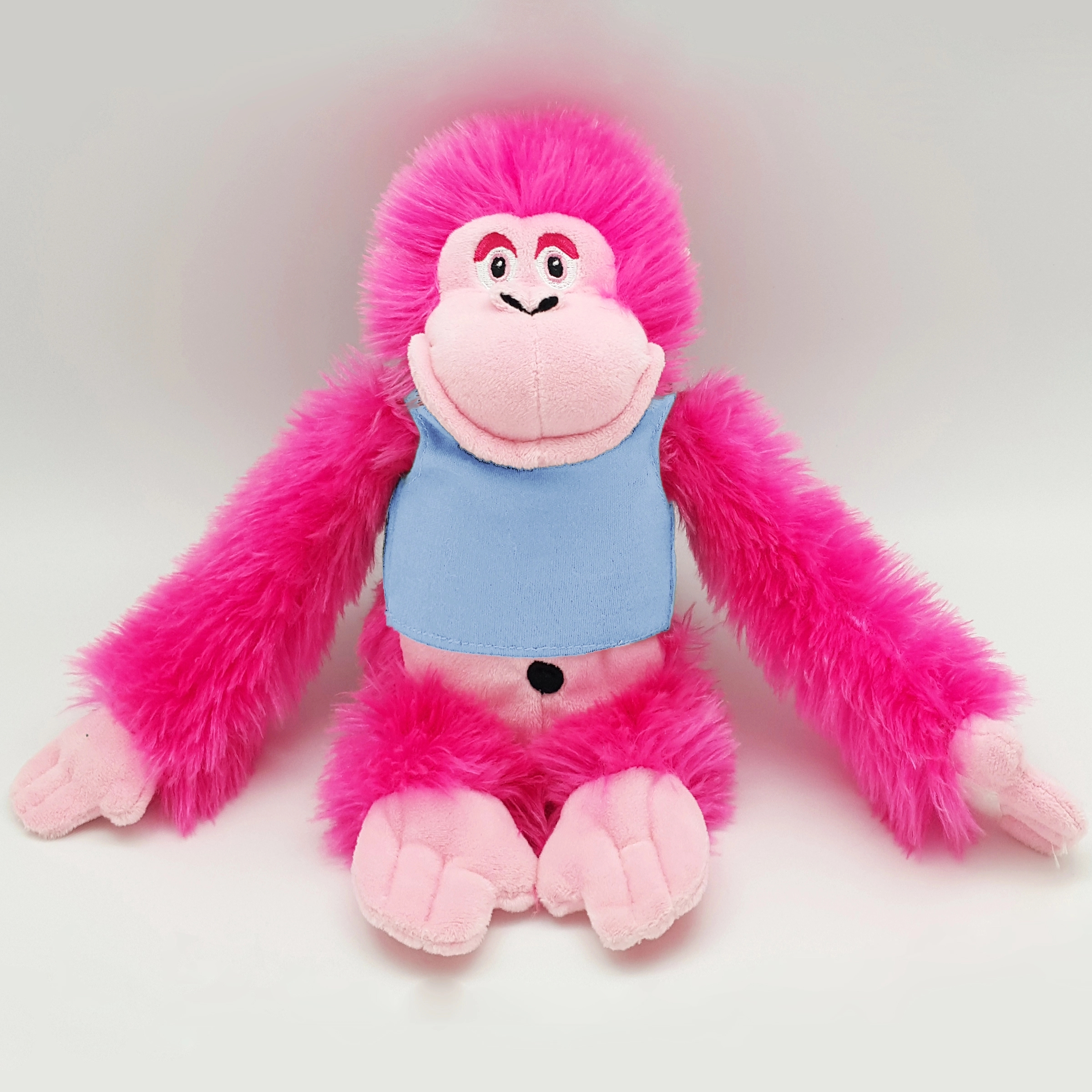 11" Bright Color Hot Pink Gorilla 4