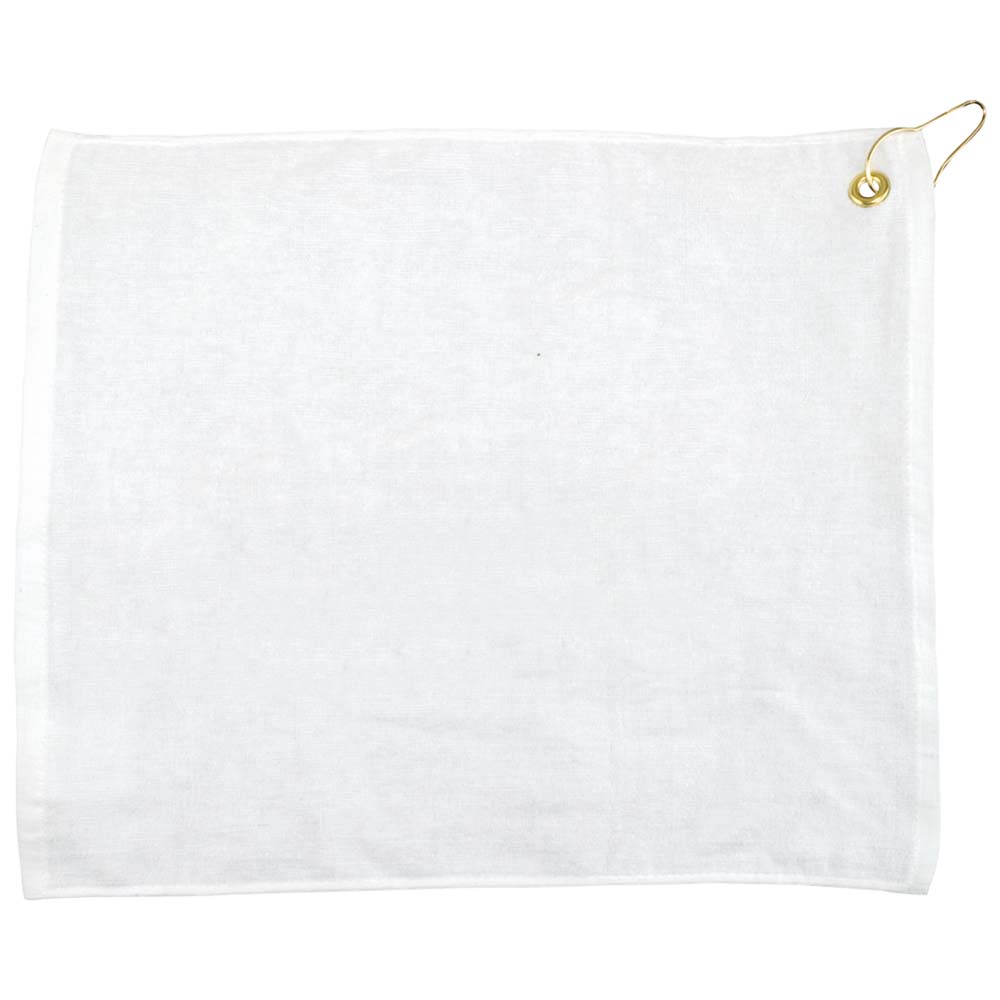 Terry Hemmed Golf Towel 15" x 18" 3