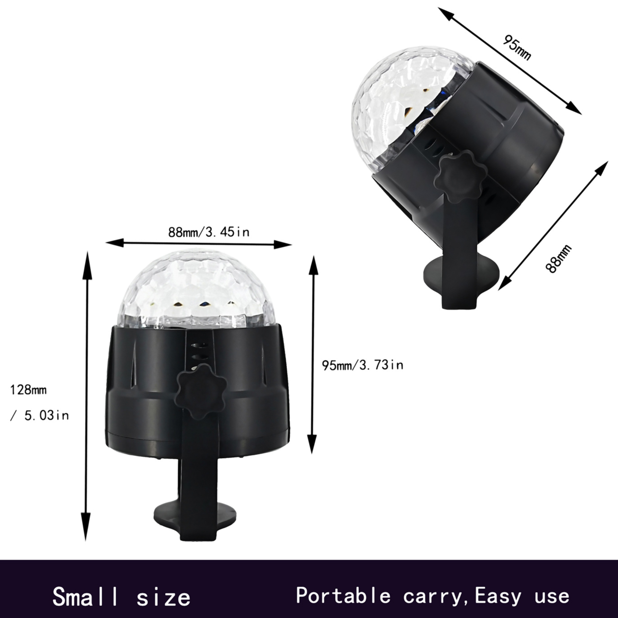 Portable Disco Ball Party Light 3