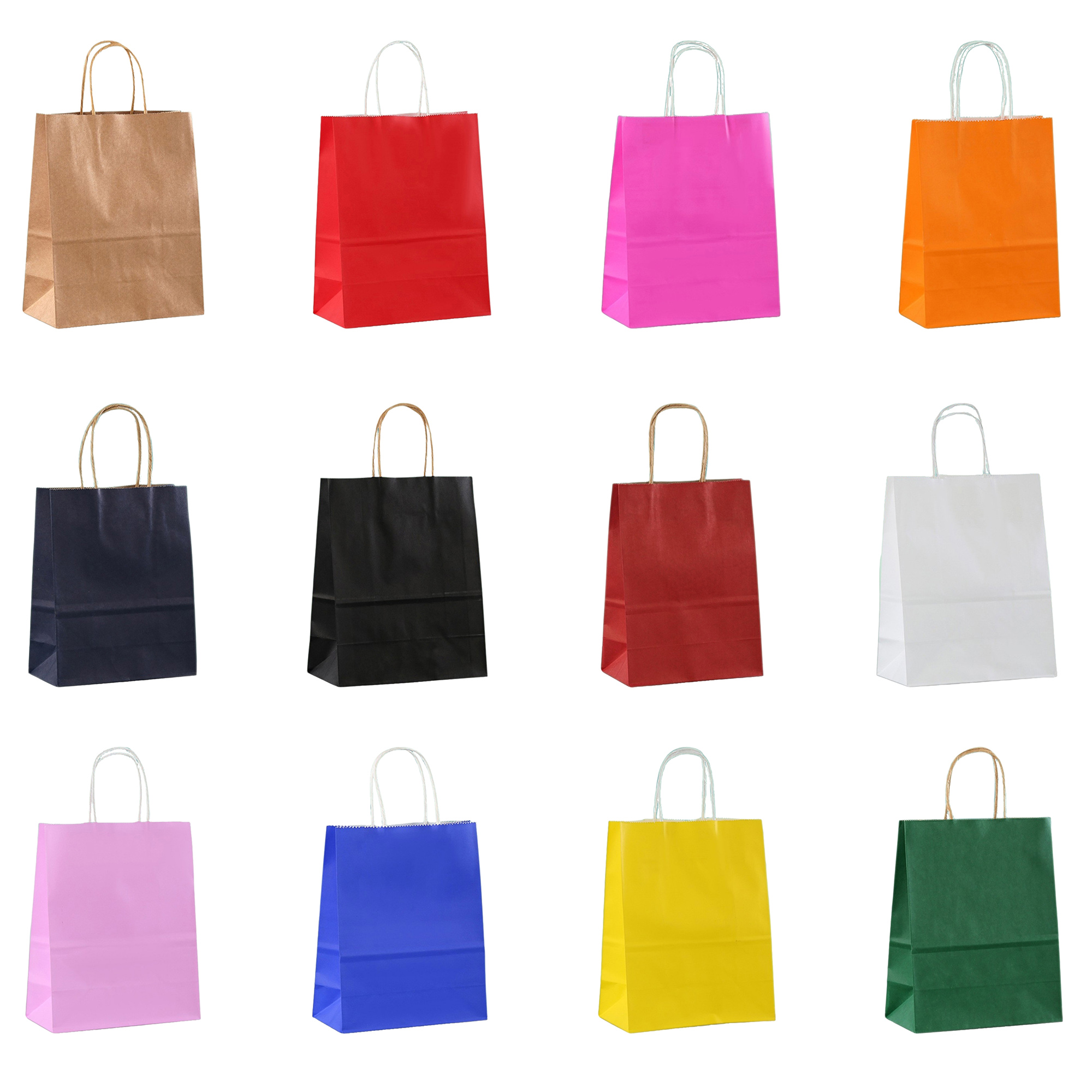 Colorful Shopping Partyt Kraft Paper Bag with Handle 4