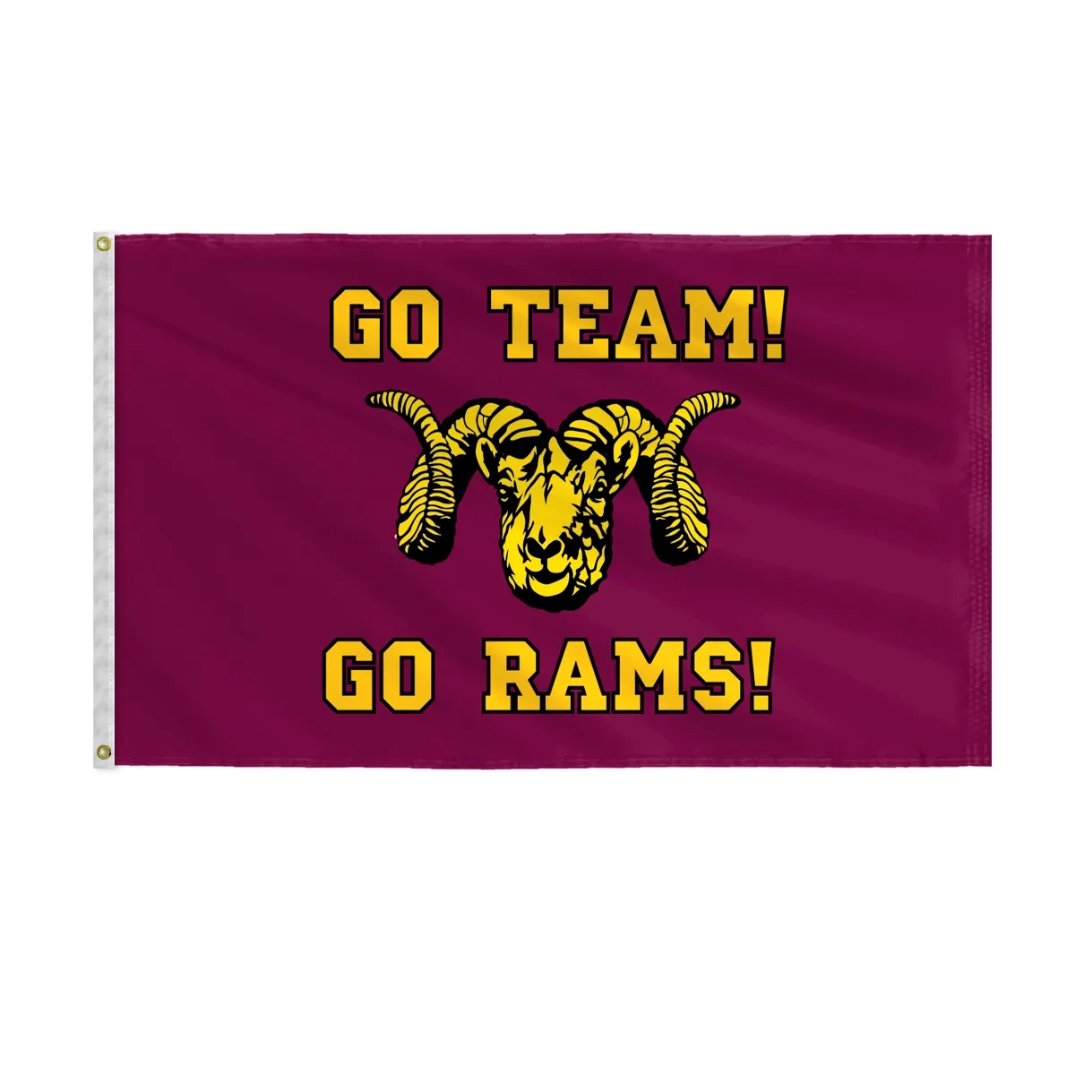 Ram Mascot Flags 4