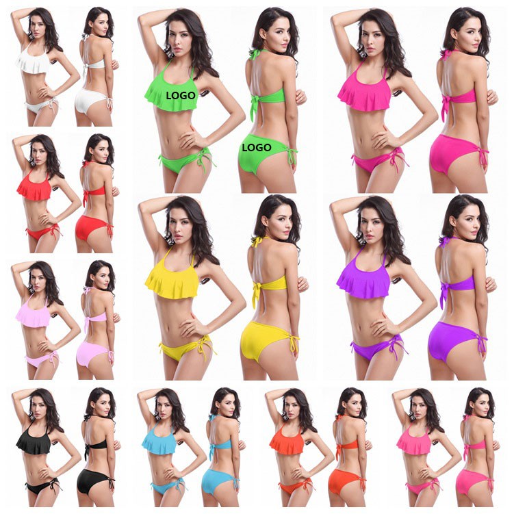 Halterneck Bikini Swimsuits 2