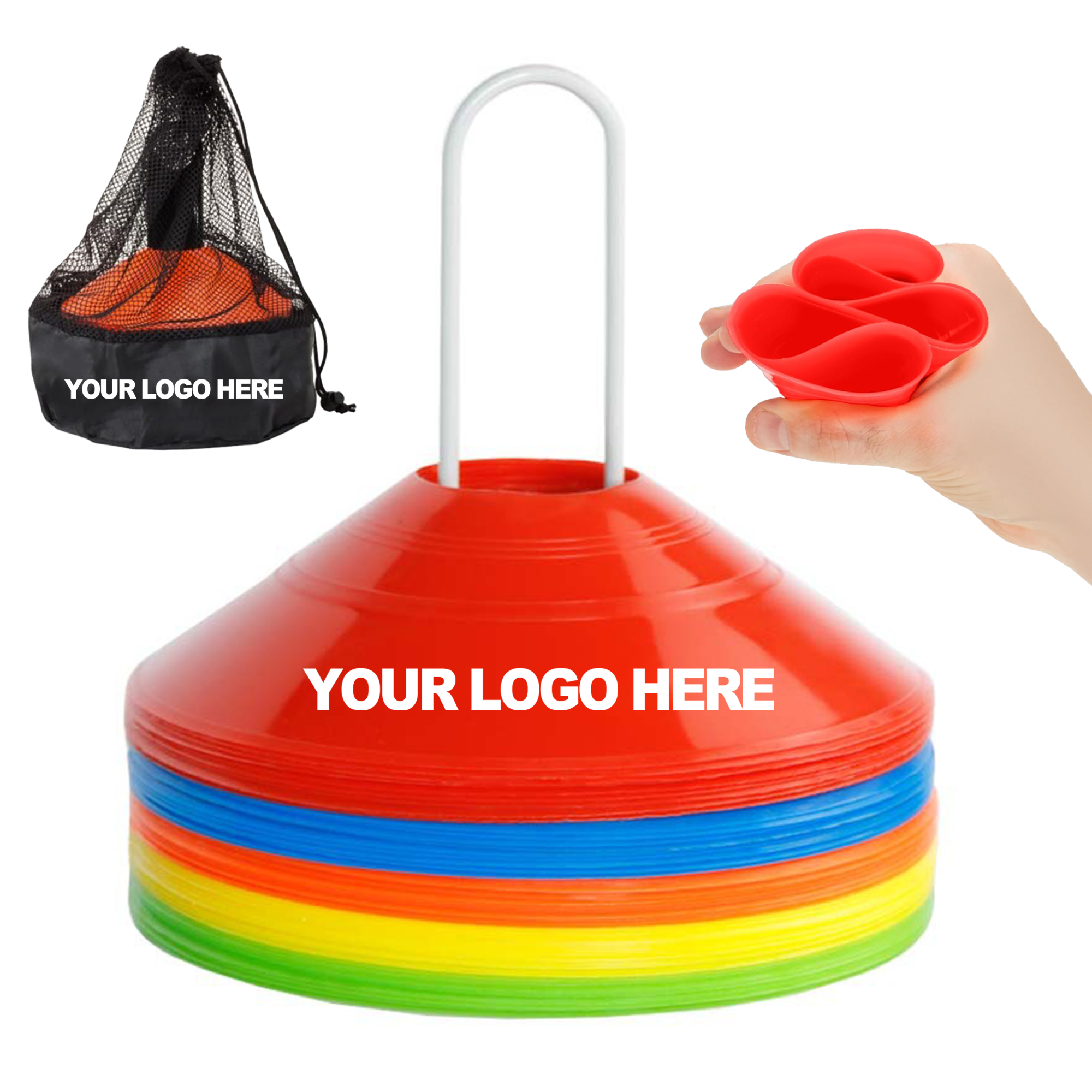 Soccer Disc Cones for Training 3