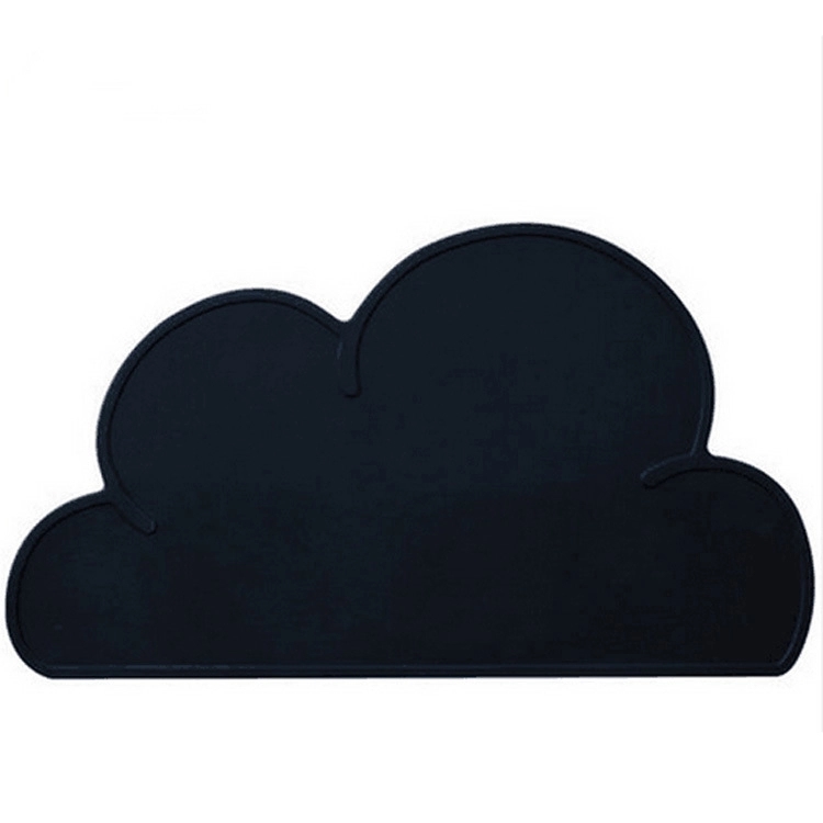 Custom Silicone Baby Food Placemat & Kids Cloud Table Mat 18