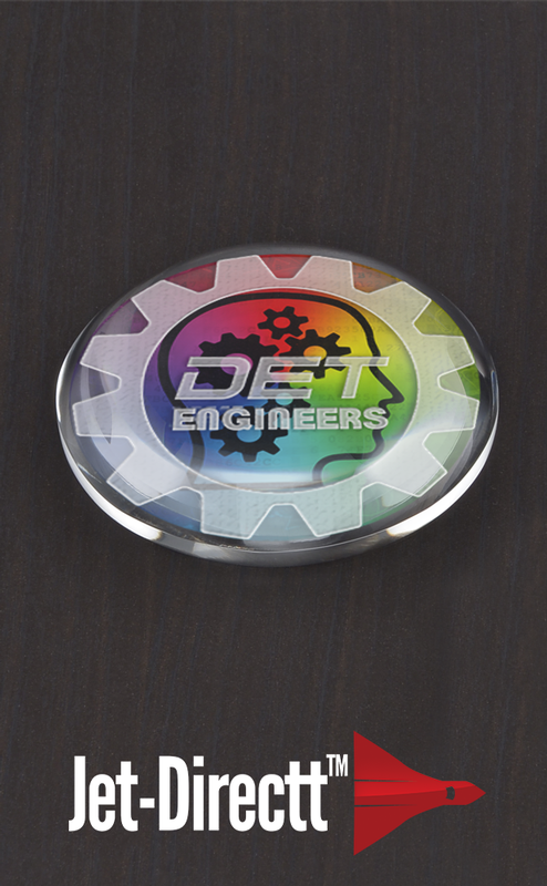 Thin Dome Paperweight 5