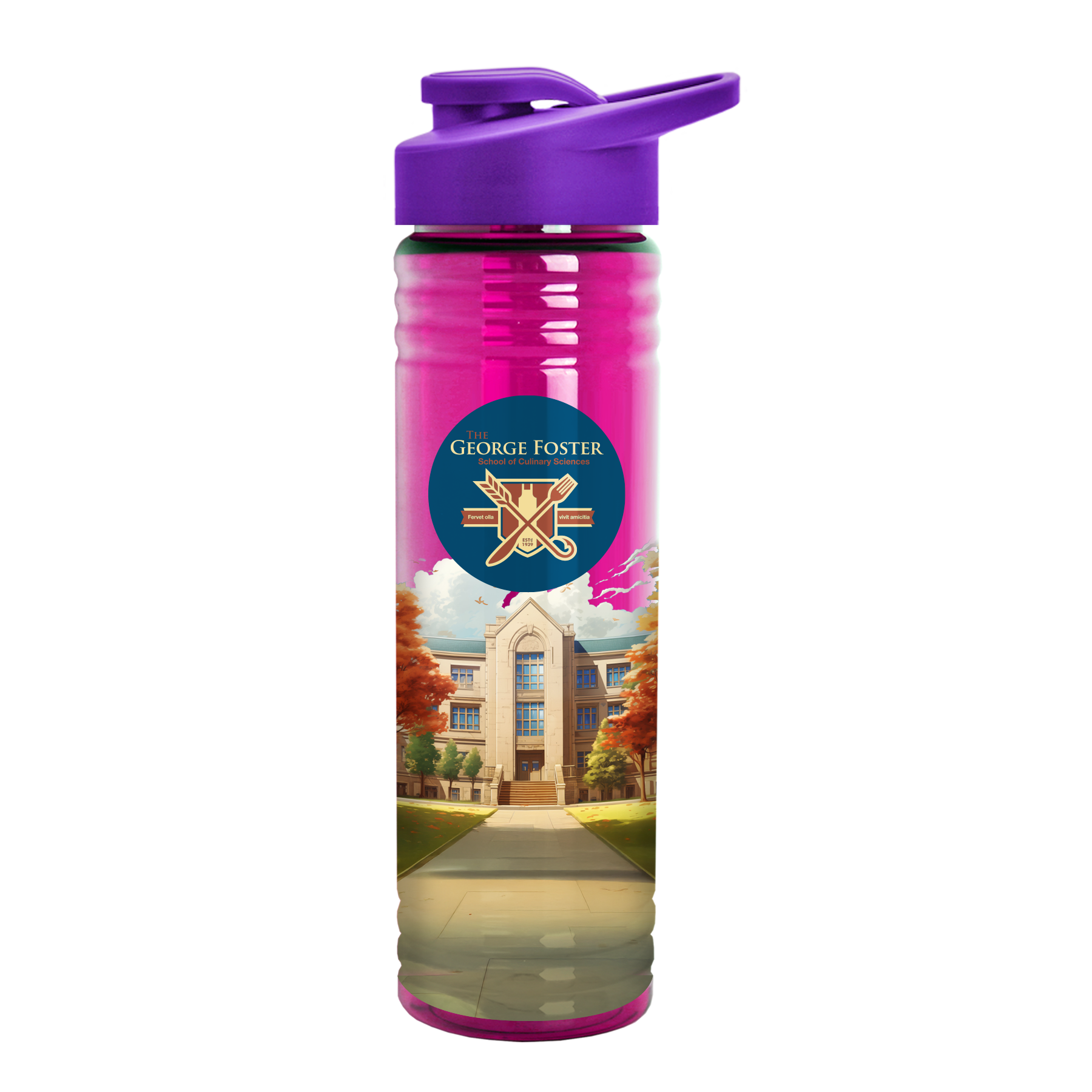 Garyline® Slim Fit Bottle with Drink-Thru Lid - 24 oz. 786