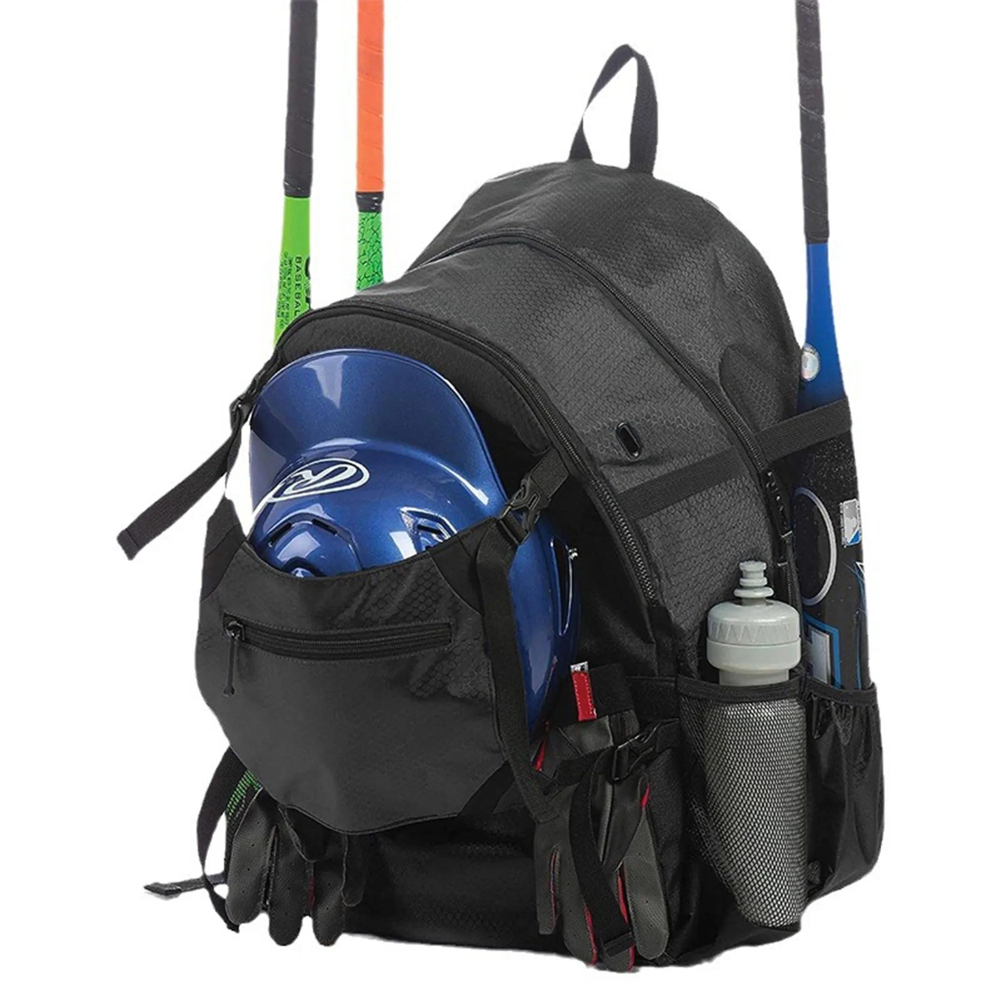 Baseball Backpack W/ Helmet Pocket 4