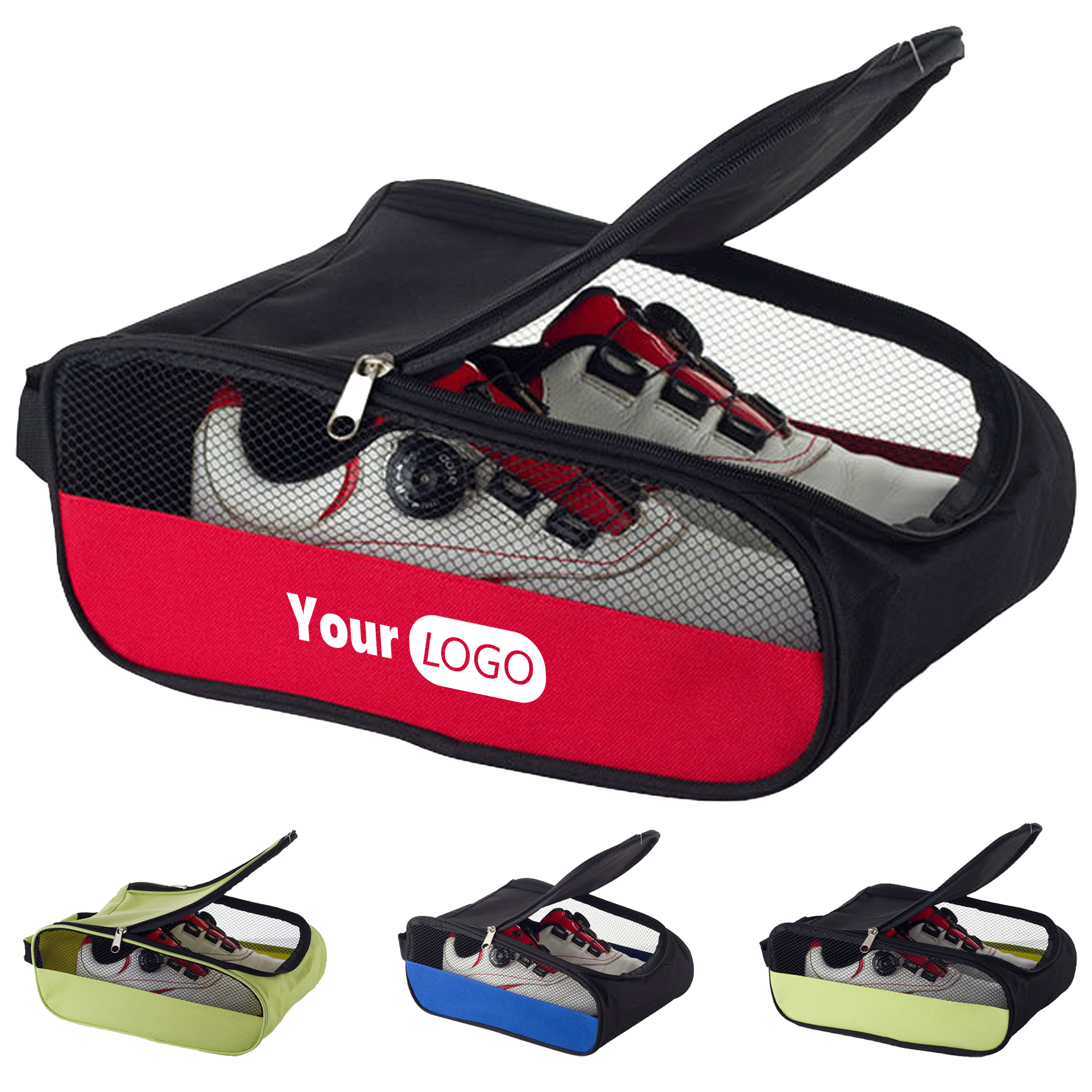 Polyester Breathable Dustproof Golf Shoe Bag ?C Ideal For Travel 1