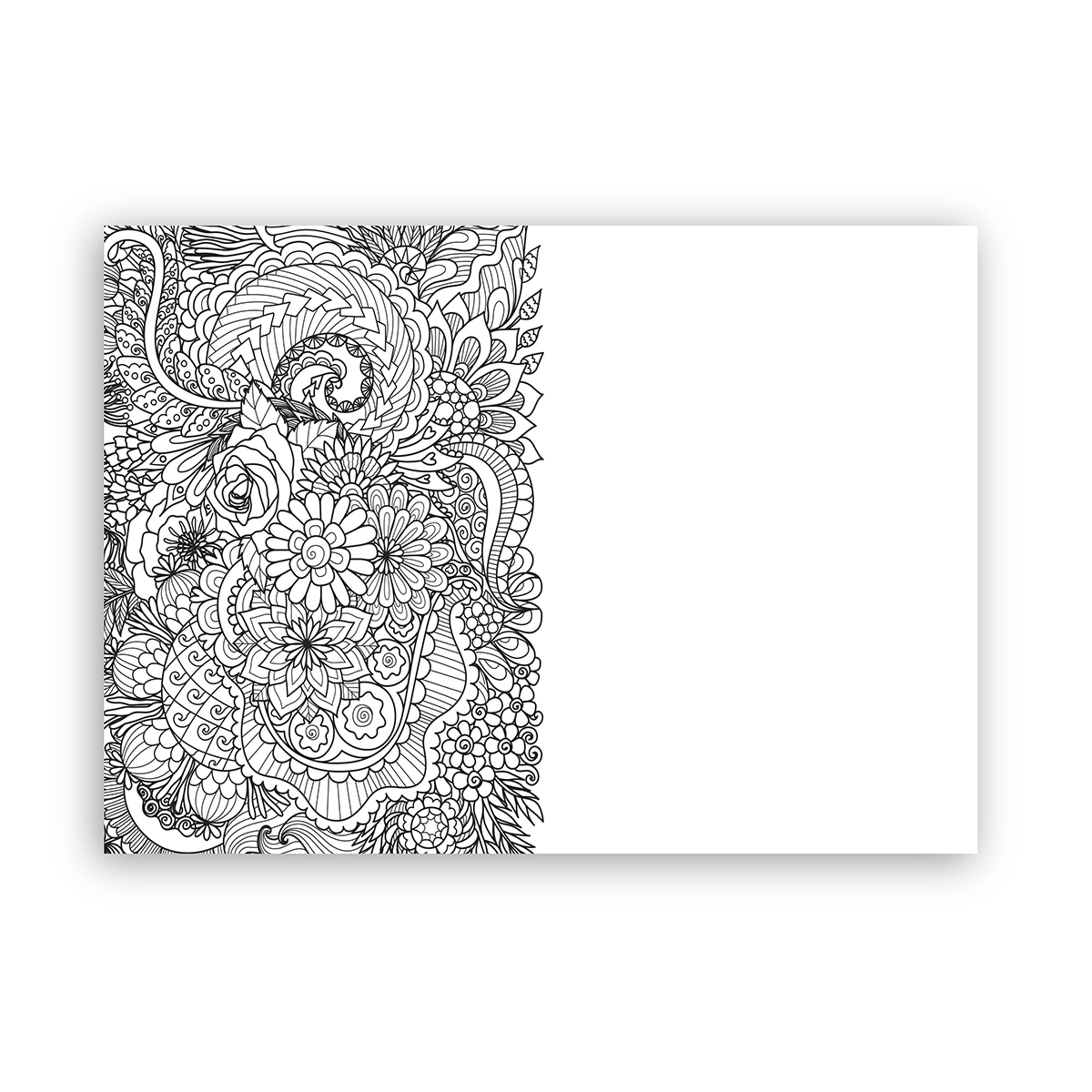 Post-it Custom Printed Coloring Pad - 25 Sheets 3