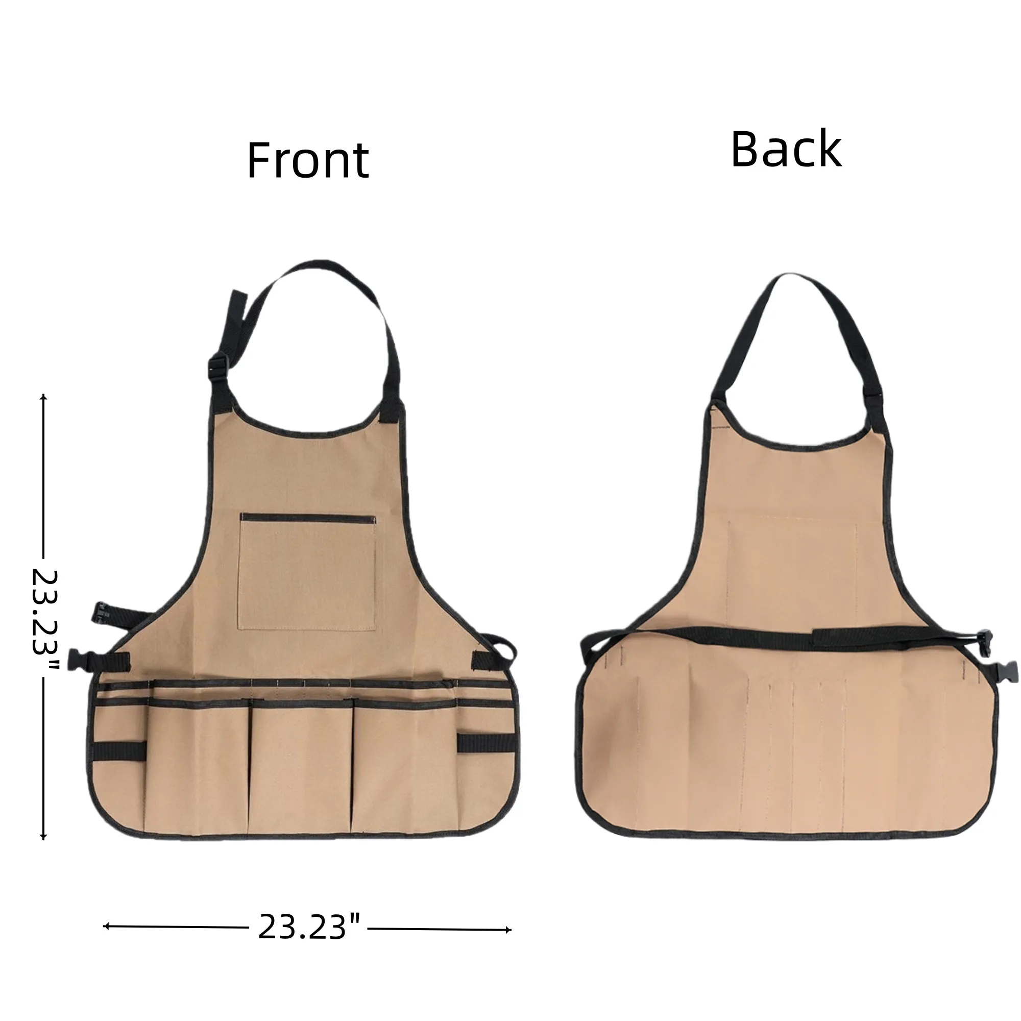 Utility Work Gardening Tools Apron With Multi Pocket 4