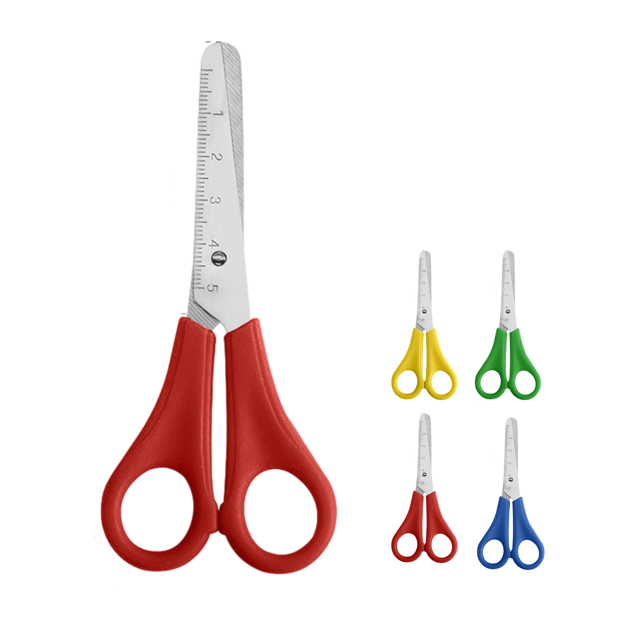 Child Safe Scissor With Ergonomic Handle 2.2" By 5.1" 5
