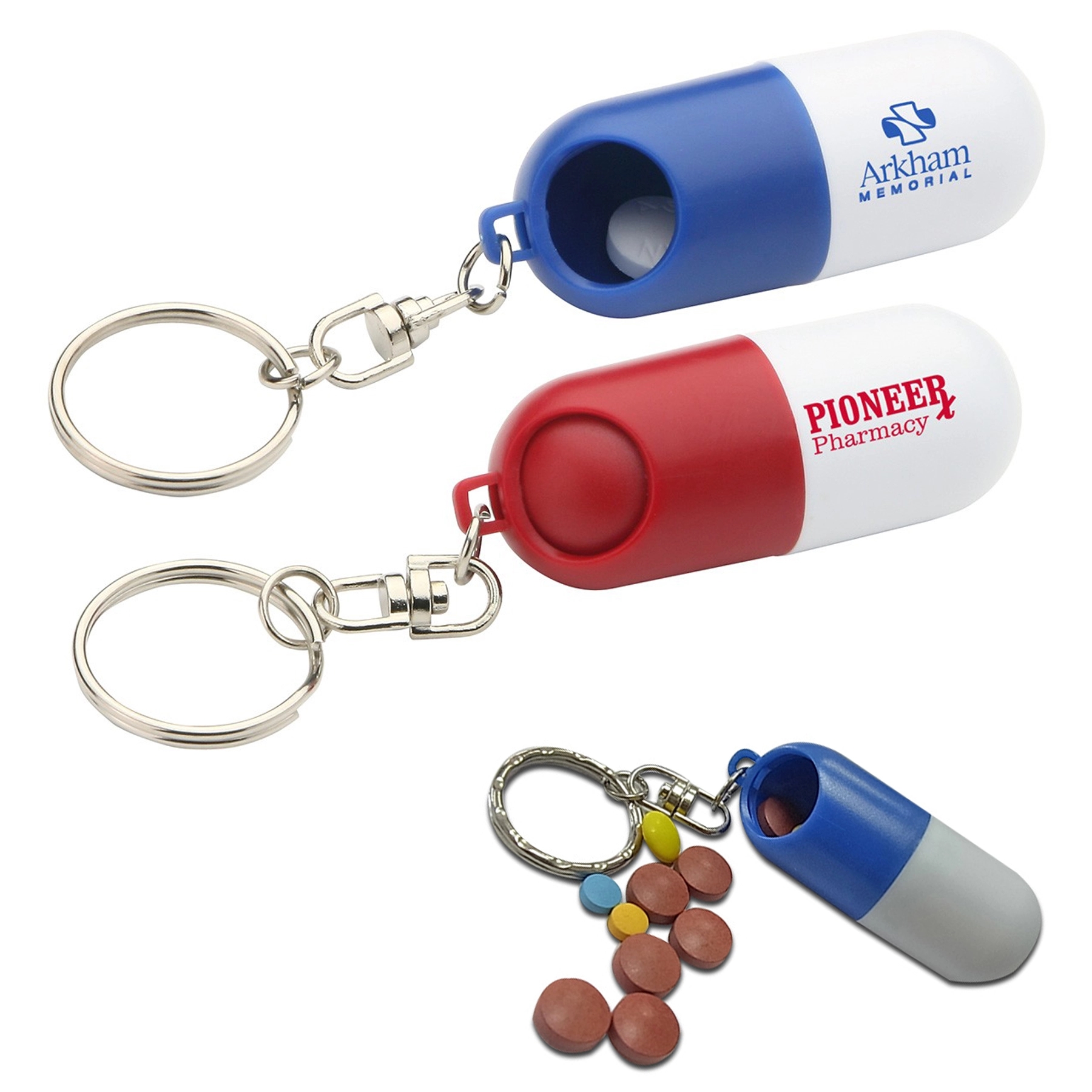 Travel Pill keychain 2
