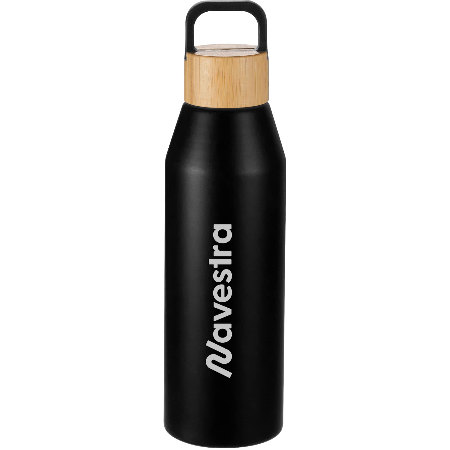 Aspen 24 oz Recycled Bottle w/ FSC® 100% Bamboo Li