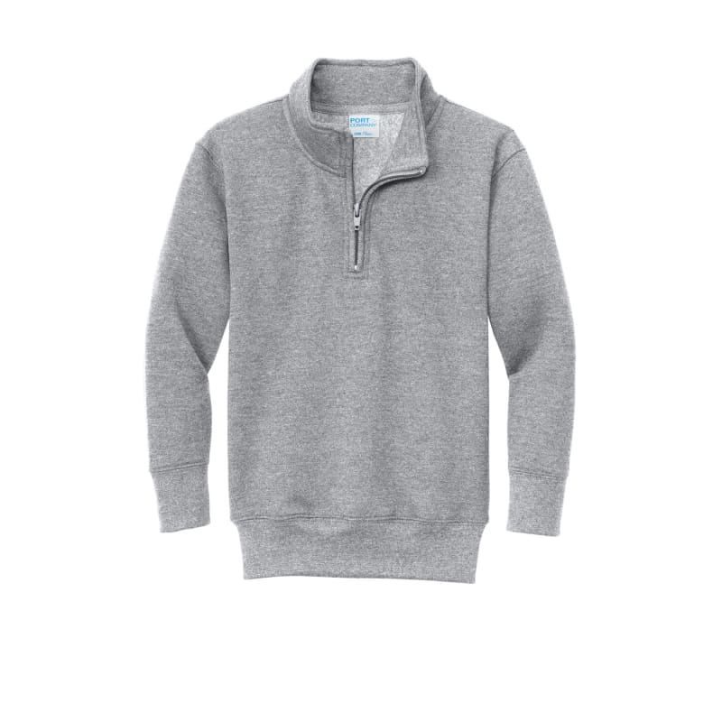Port & Company Youth Core Fleece 1/4-Zip Pullover Sweatshirt 5