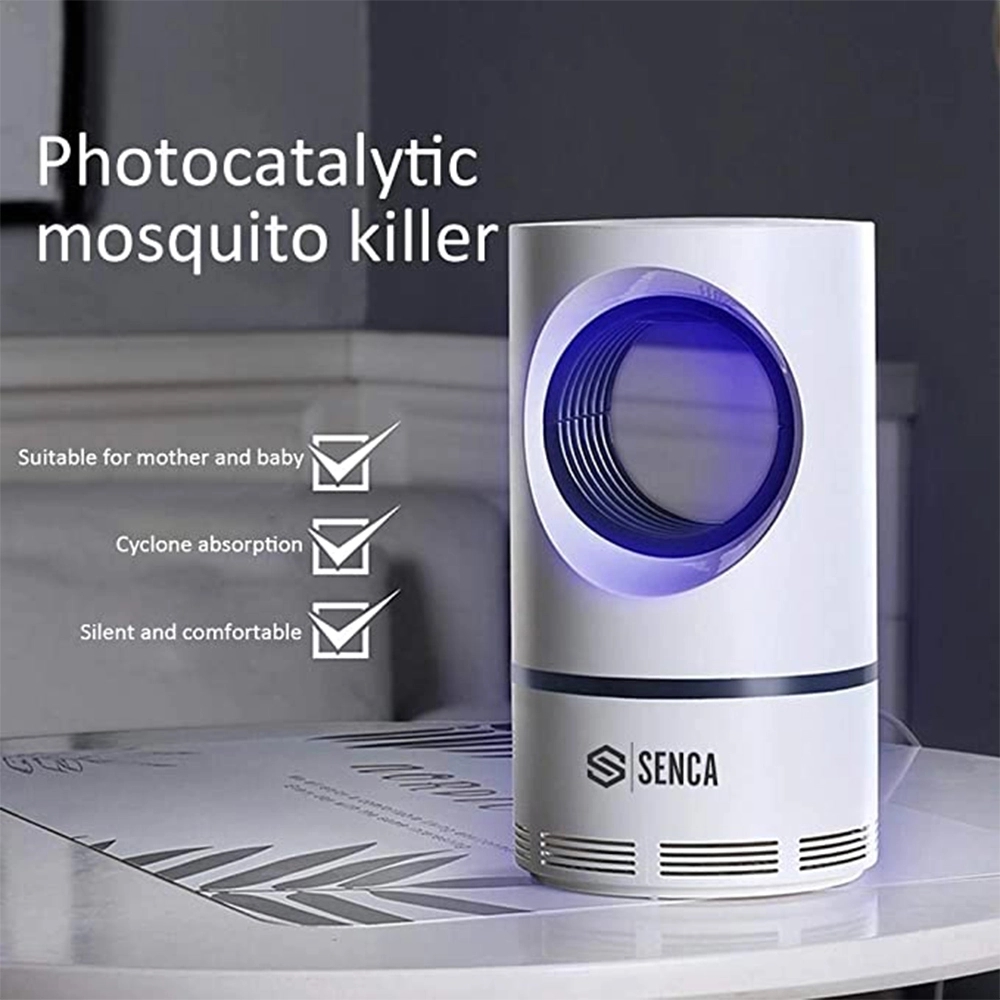 Solar Bug Zapper LED Light Insect Mosquito Killer Lamp 4