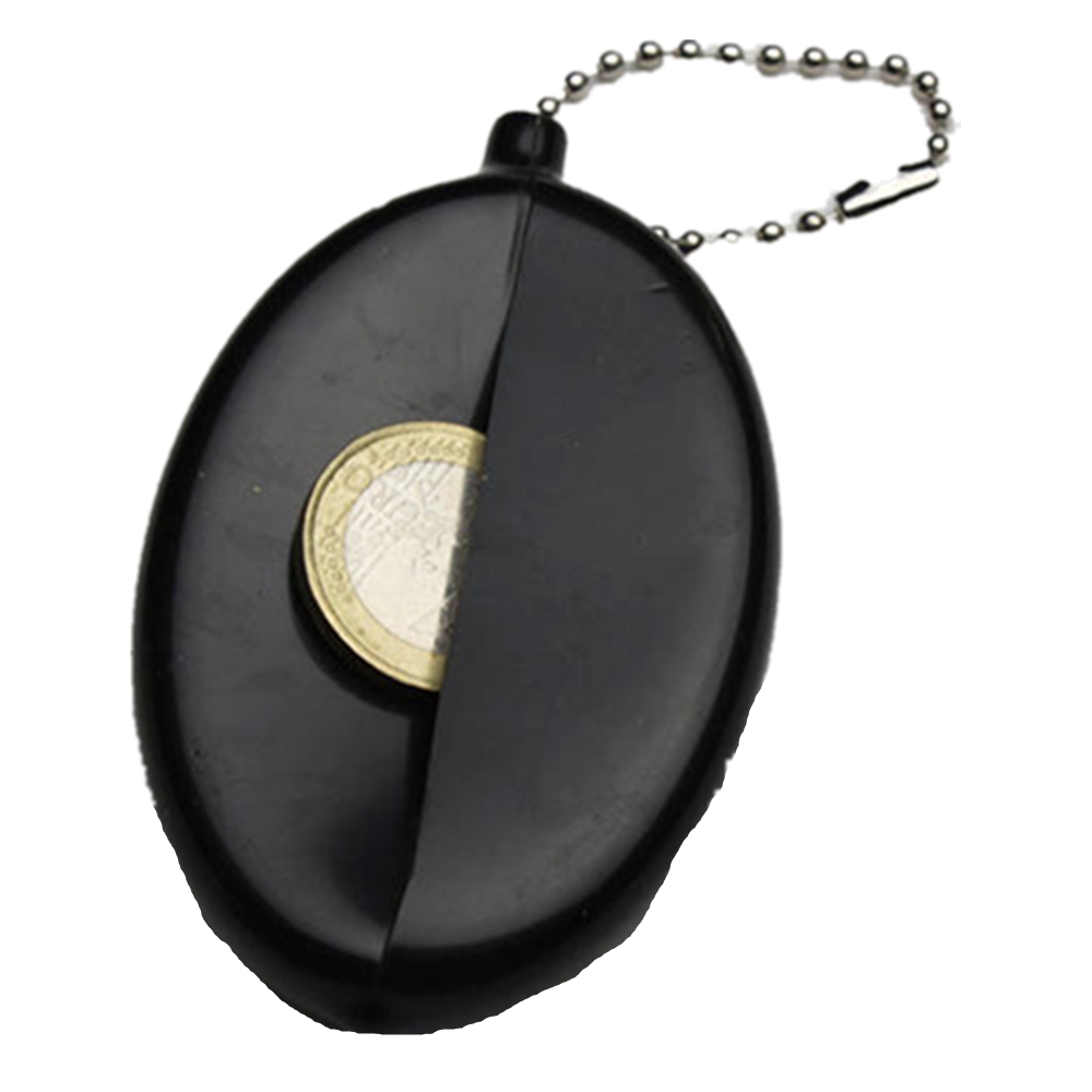Soft Oval Coin Purse w/Chain 5