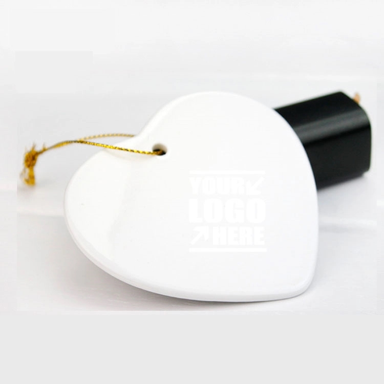 Custom Sublimation Ceramic Ornament 1