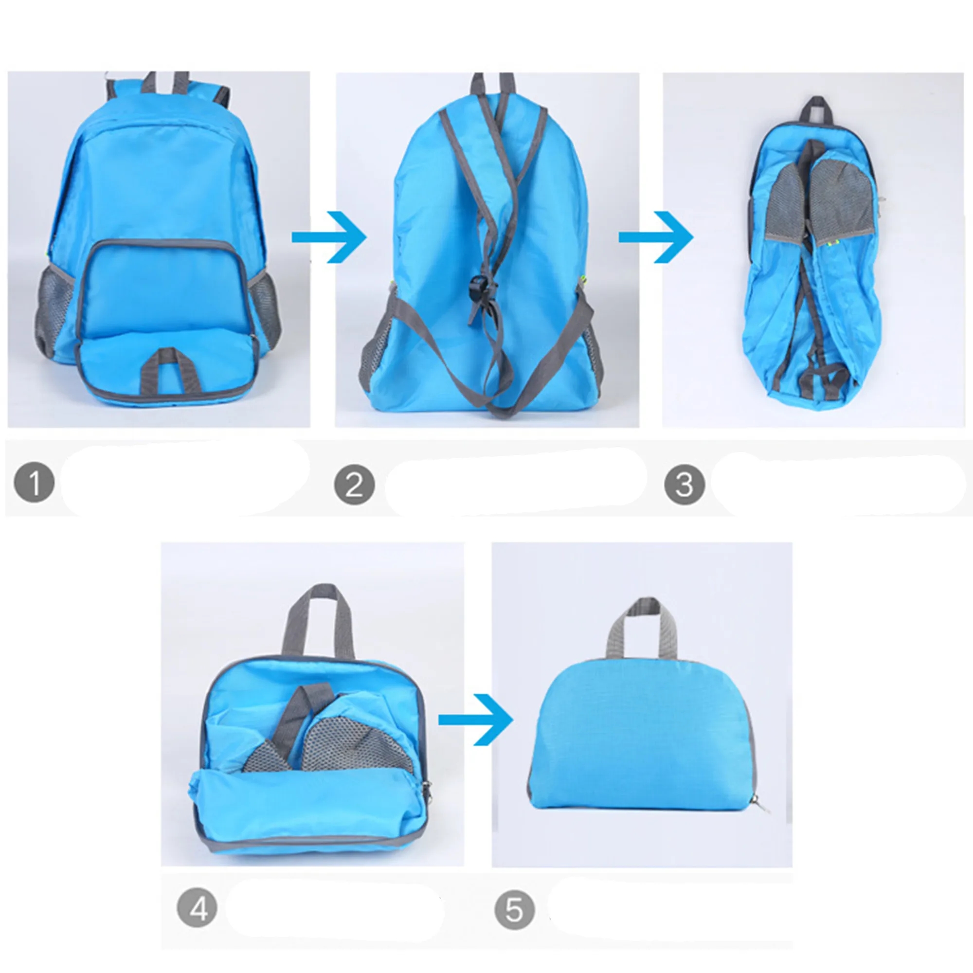 Foldable Lightweight Travel Hiking Backpack 3