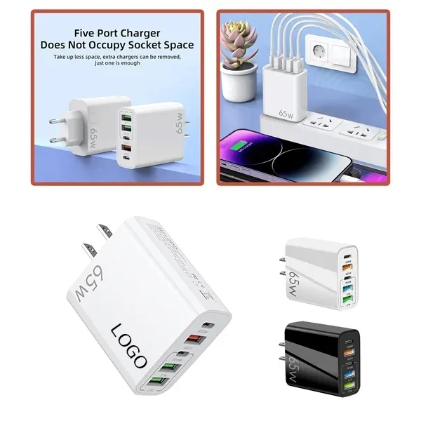 Multi-Port Fast Charger with Mobile Phone Adapter 5