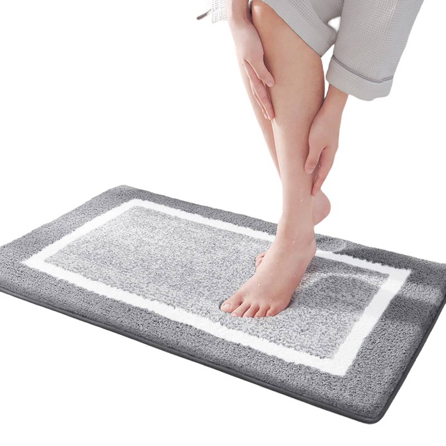 Soft Absorbent Non-Slip Bathroom Mat 2